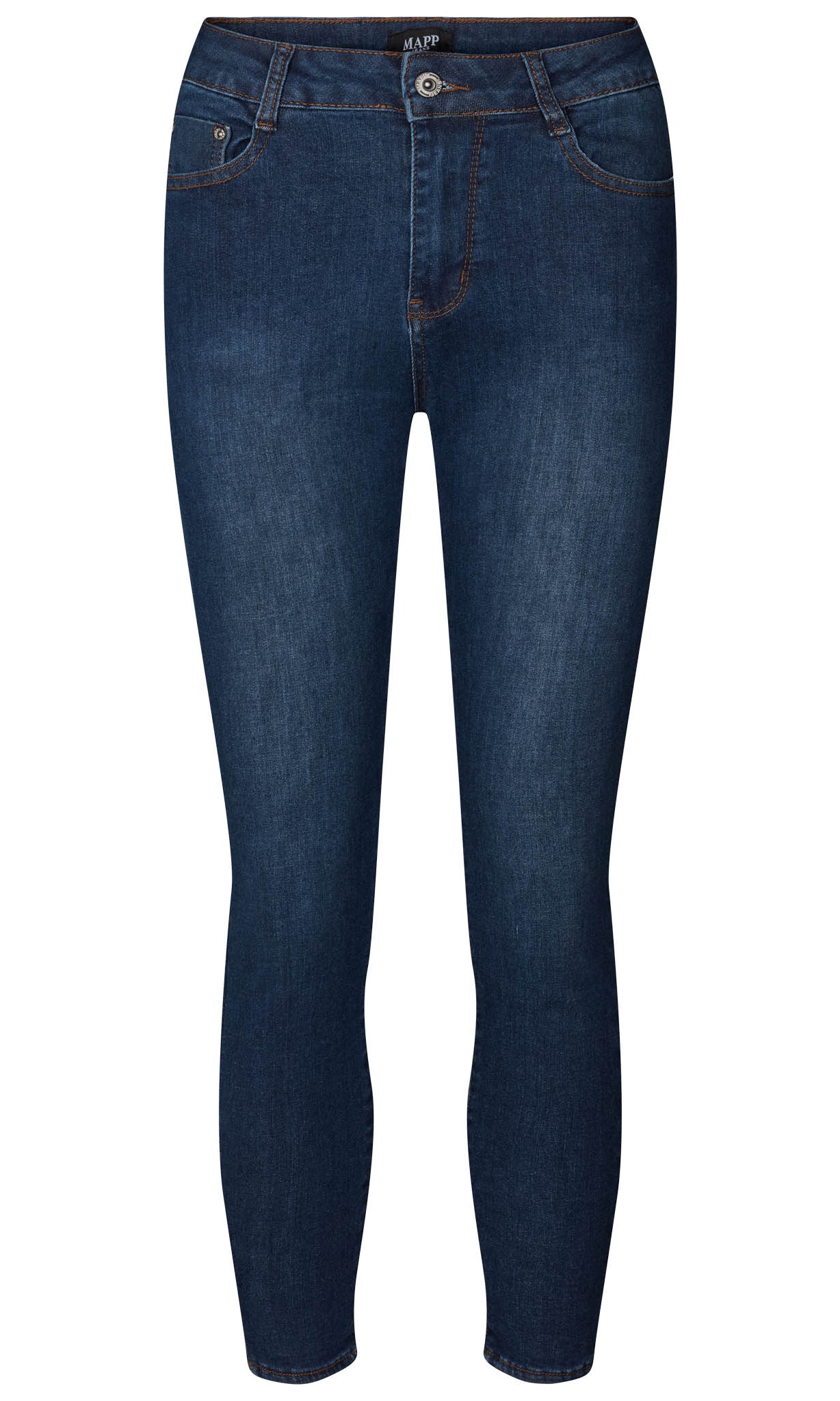 MAPP Bow Basic W/Out Bow Denim Jeans DENIM/TWILL 969699 DARK BLUE USED