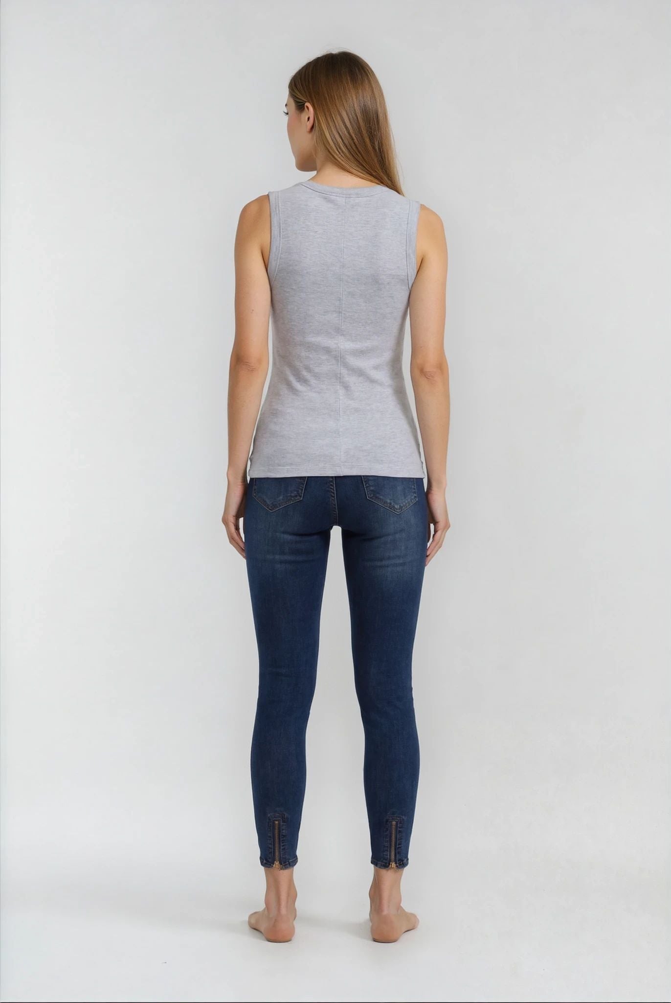 MAPP BOW BASIC W/OUT BOW DENIM JEANS DENIM/TWILL 969699 DARK BLUE USED