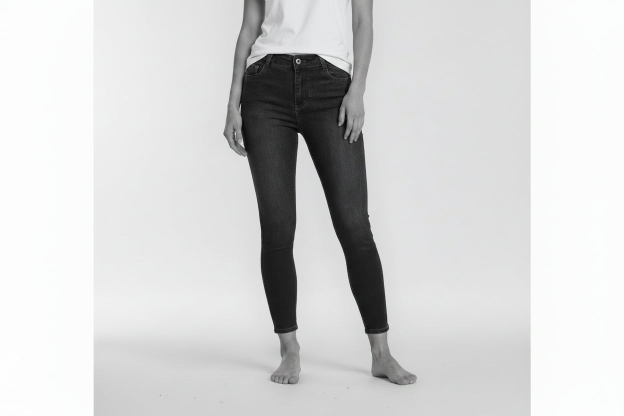MAPP Bow Basic W/Out Bow Denim Jeans DENIM/TWILL 969699 DARK BLUE USED