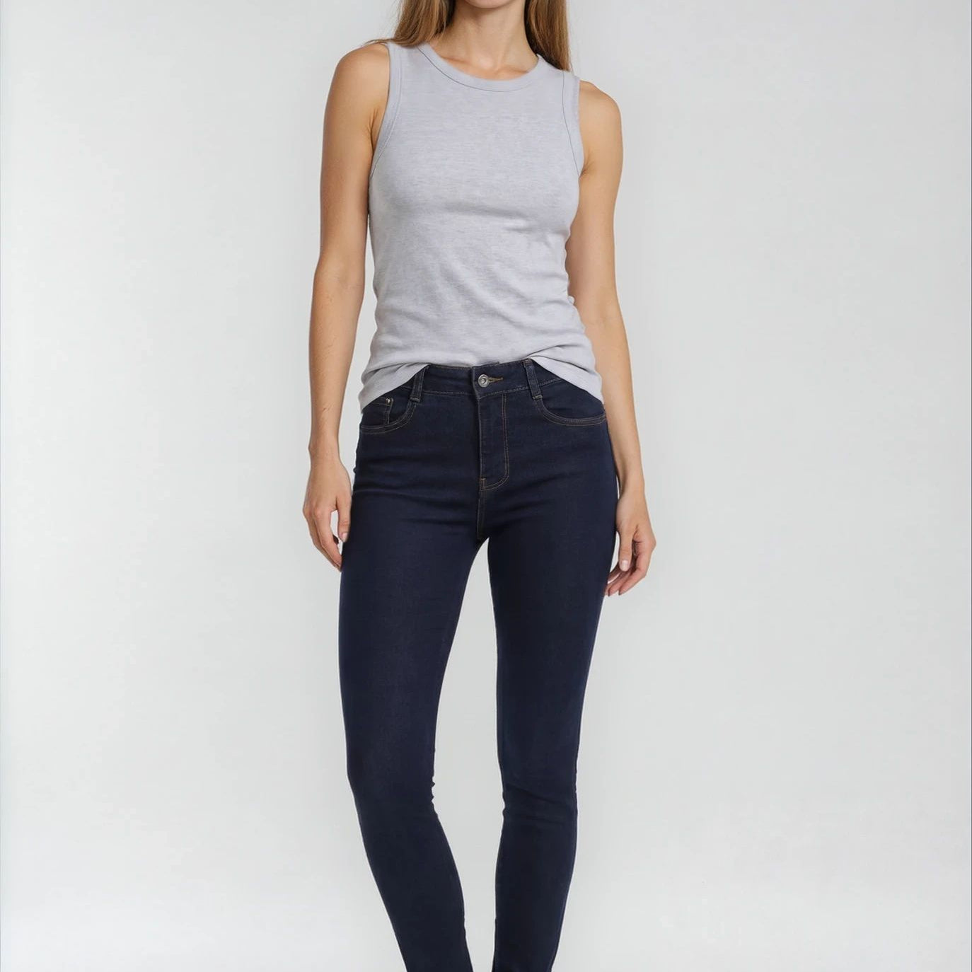 MAPP BOW BASIC W/OUT BOW DENIM JEANS DENIM/TWILL 98 DARK BLUE