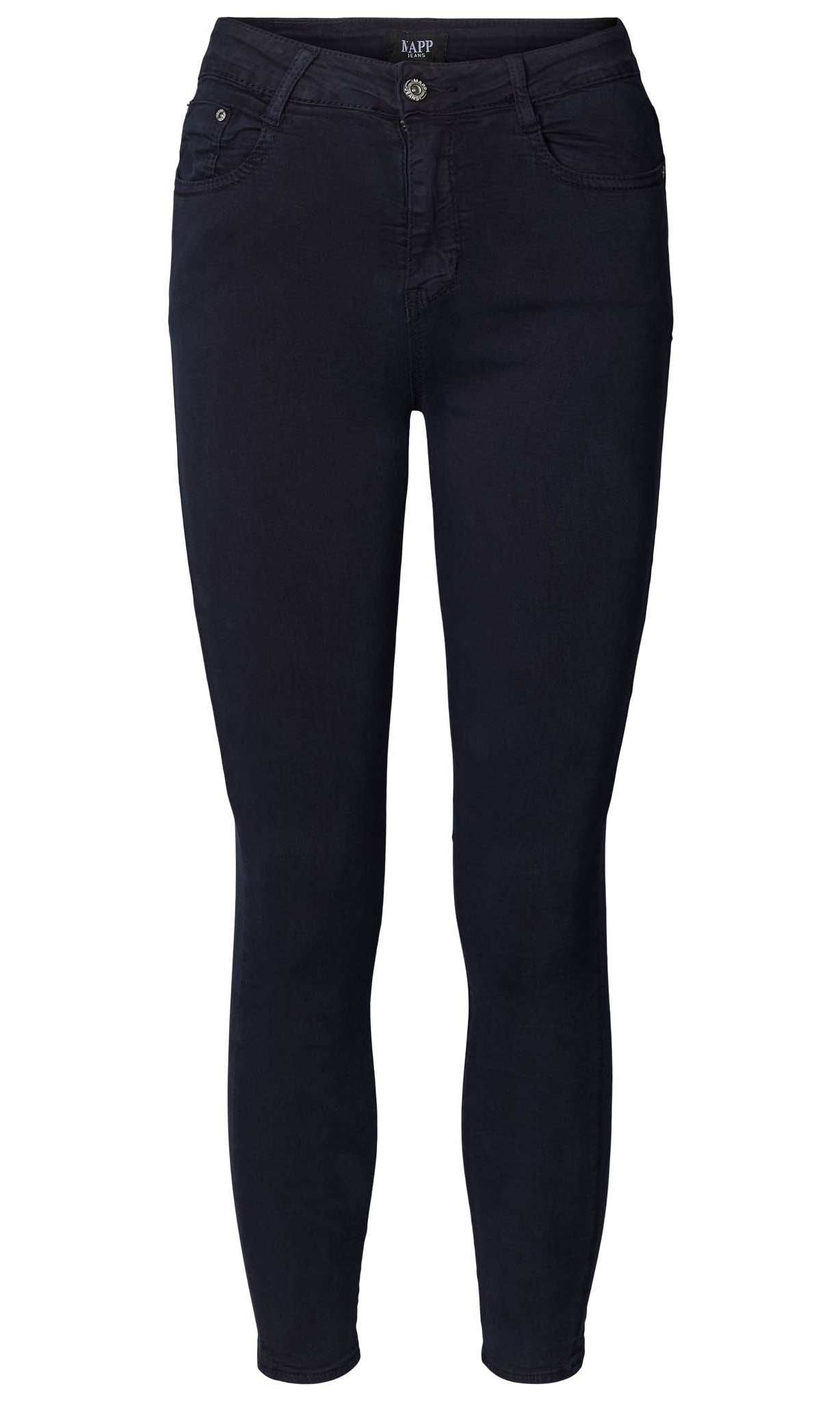 MAPP BOW BASIC W/OUT BOW TWILL JEANS DENIM/TWILL 104 NAVY