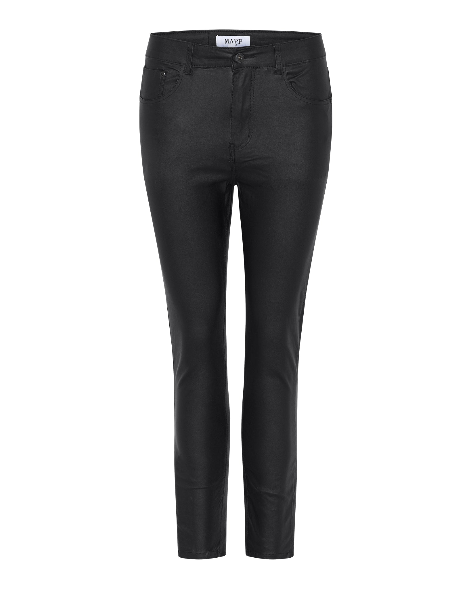 MAPP Bow Coated Jeans COATED 8099 BLACK COATED