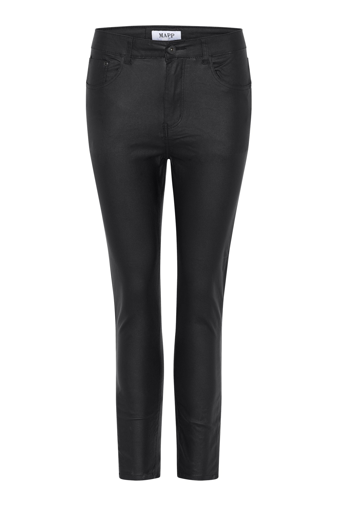 MAPP Bow Coated Jeans COATED 8099 BLACK COATED