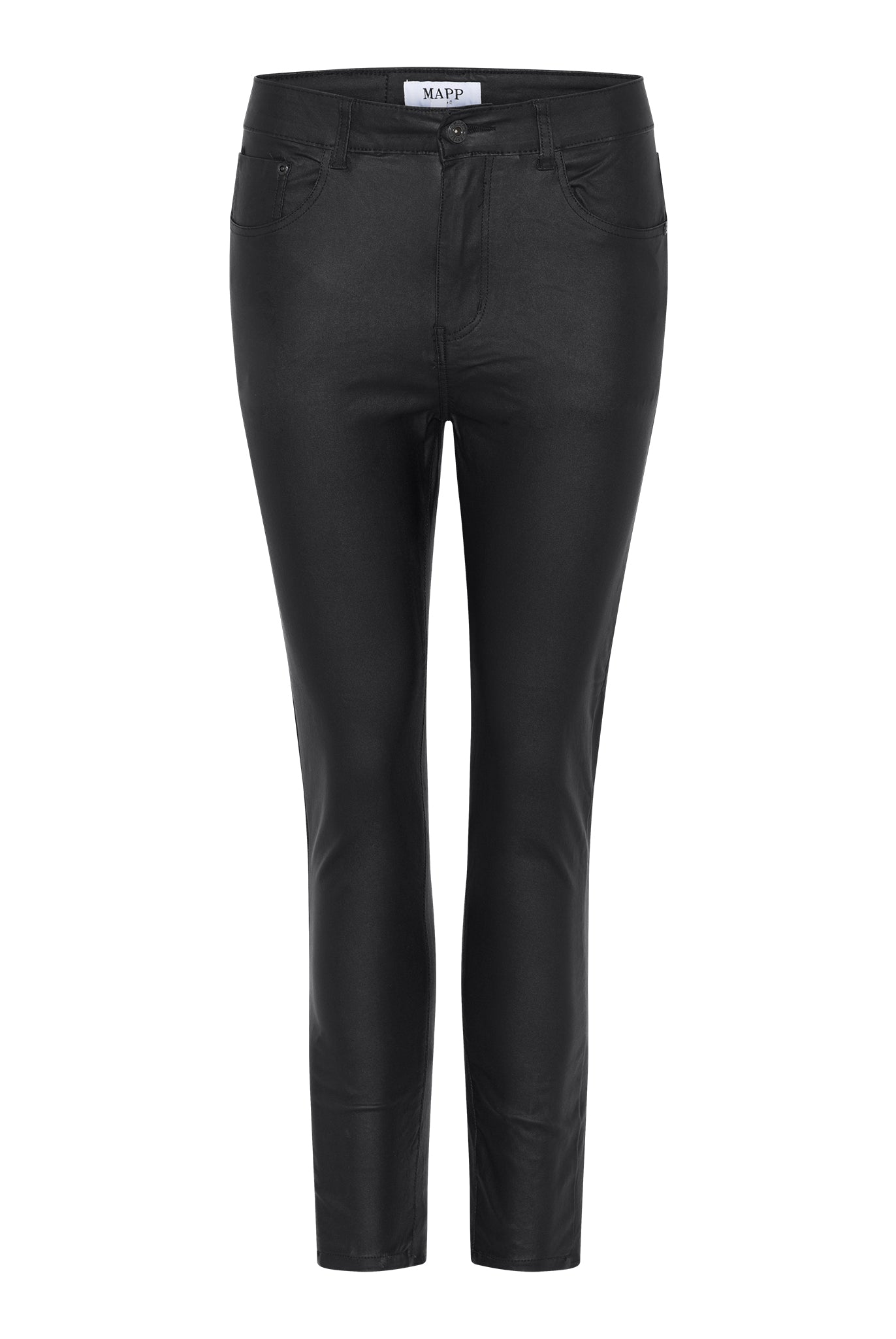 MAPP BOW COATED JEANS COATED 8099 BLACK COATED