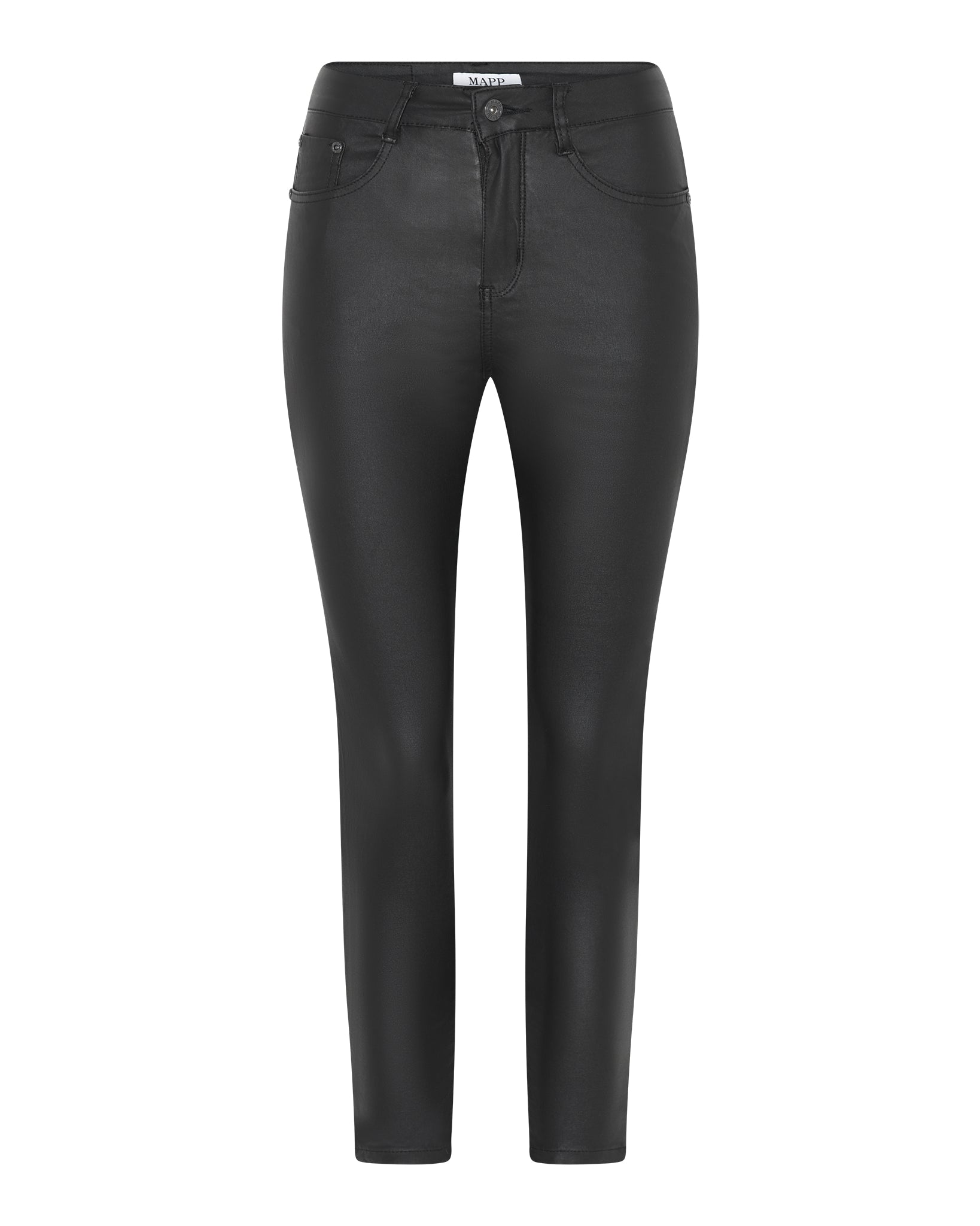 MAPP Bow Coated Jeans COATED 8099 BLACK COATED