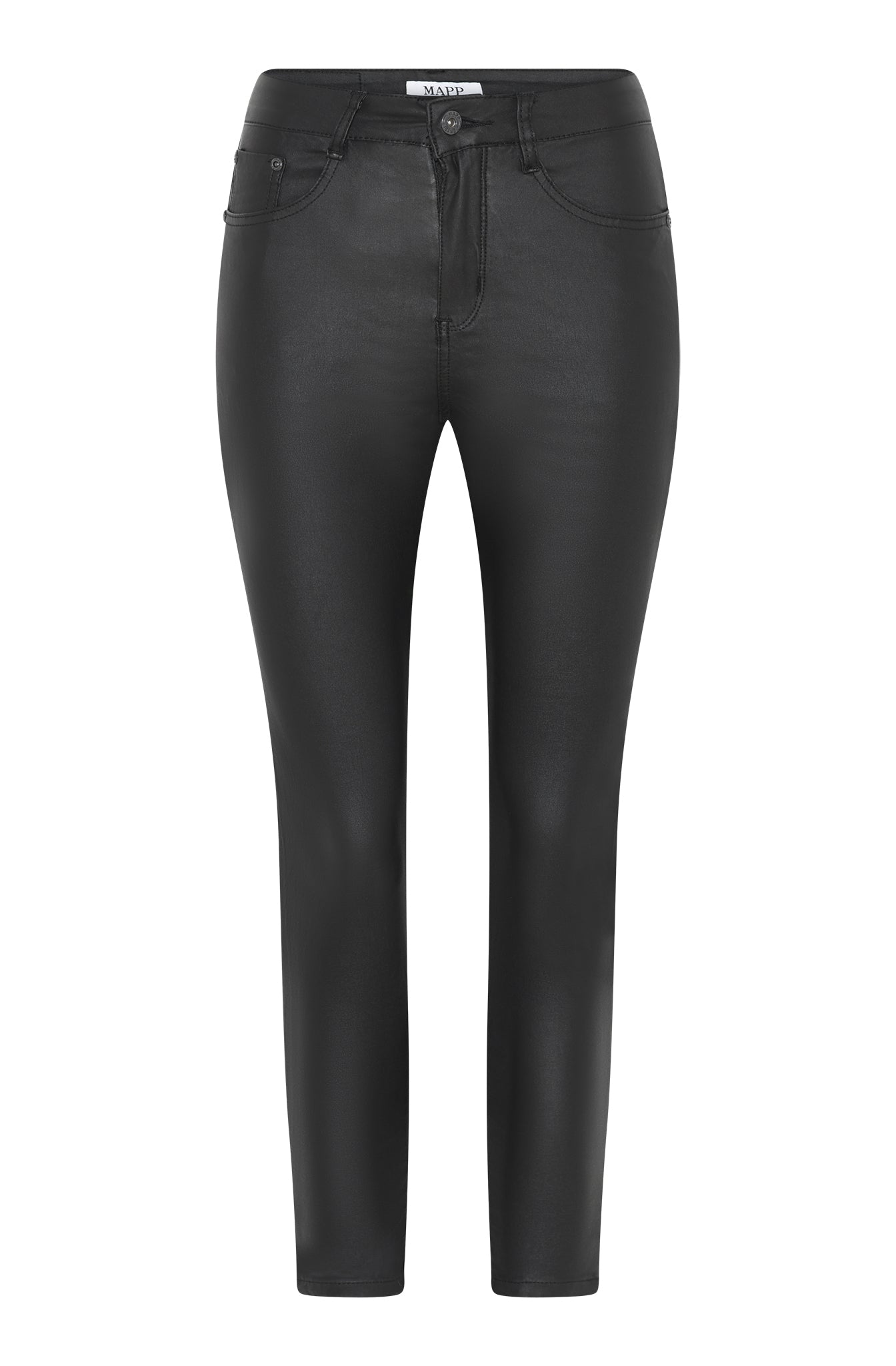 MAPP Bow Coated Jeans COATED 8099 BLACK COATED