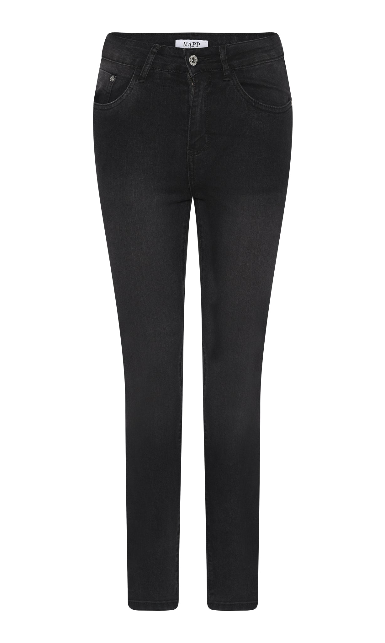 MAPP BOW DENIM JEANS DENIM/TWILL 81 BLACK DENIM