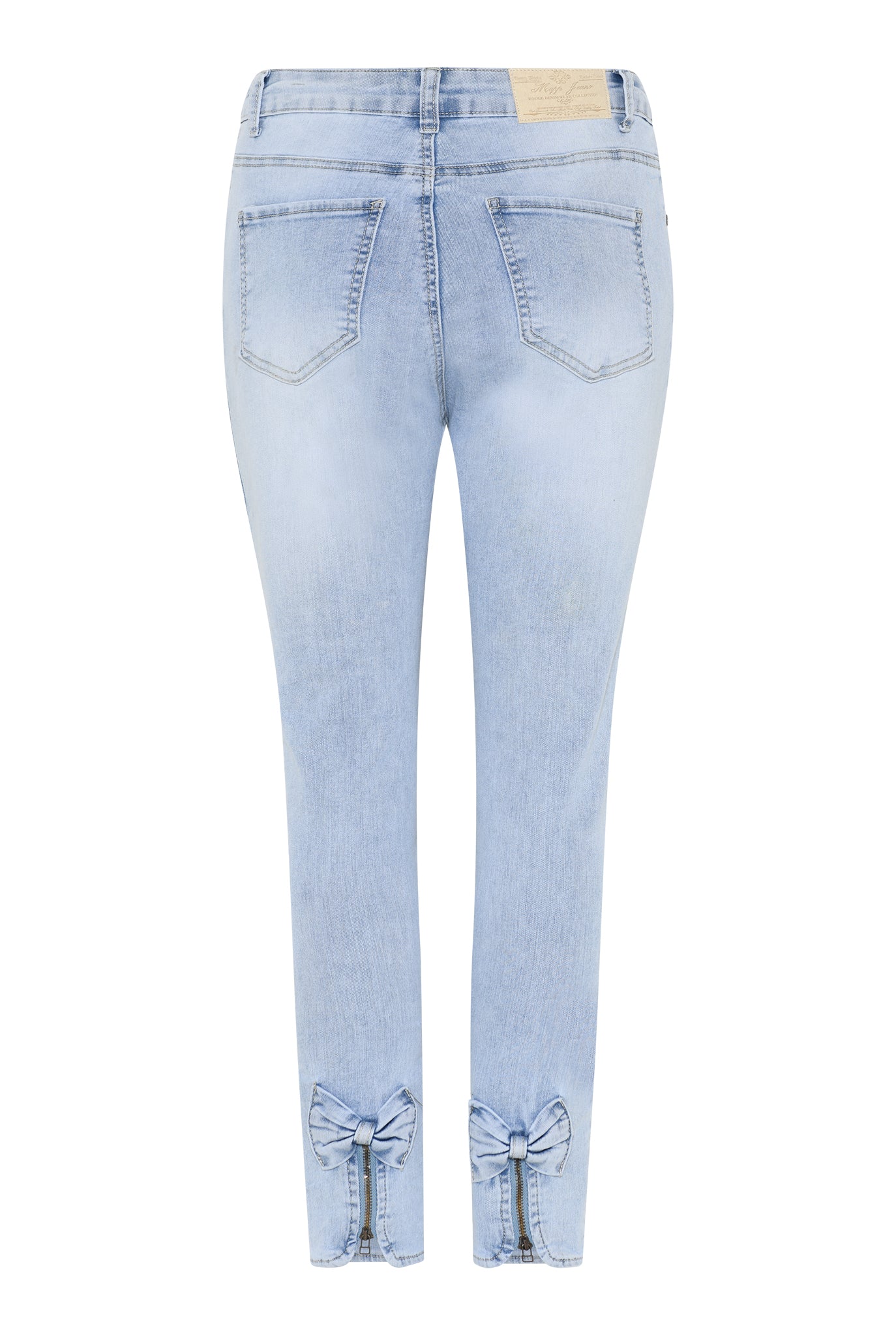 MAPP Bow Denim Jeans DENIM/TWILL 899699 LIGHT BLUE USED