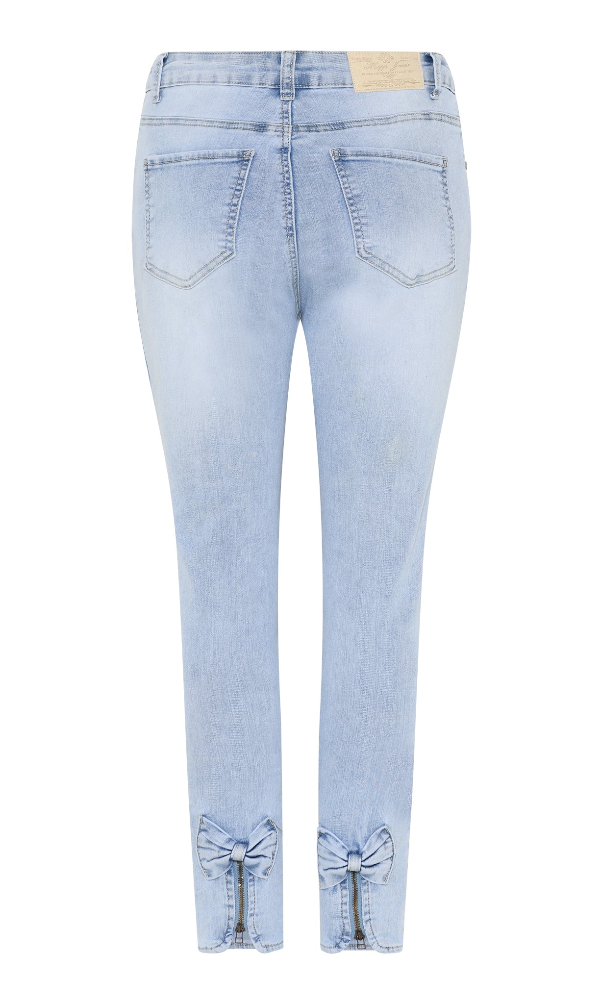 MAPP BOW DENIM JEANS DENIM/TWILL 899699 LIGHT BLUE USED