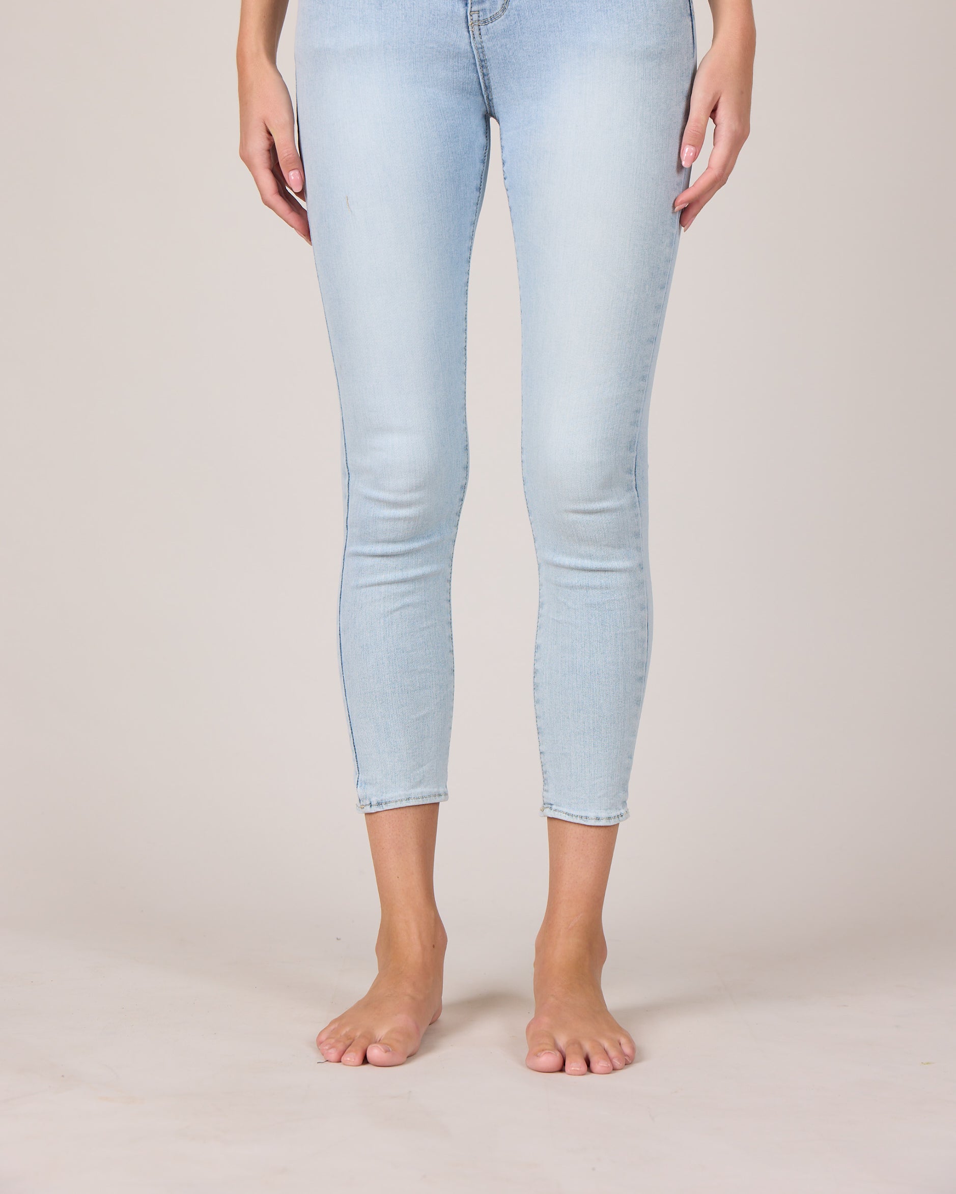 MAPP Bow Denim Jeans DENIM/TWILL 899699 LIGHT BLUE USED