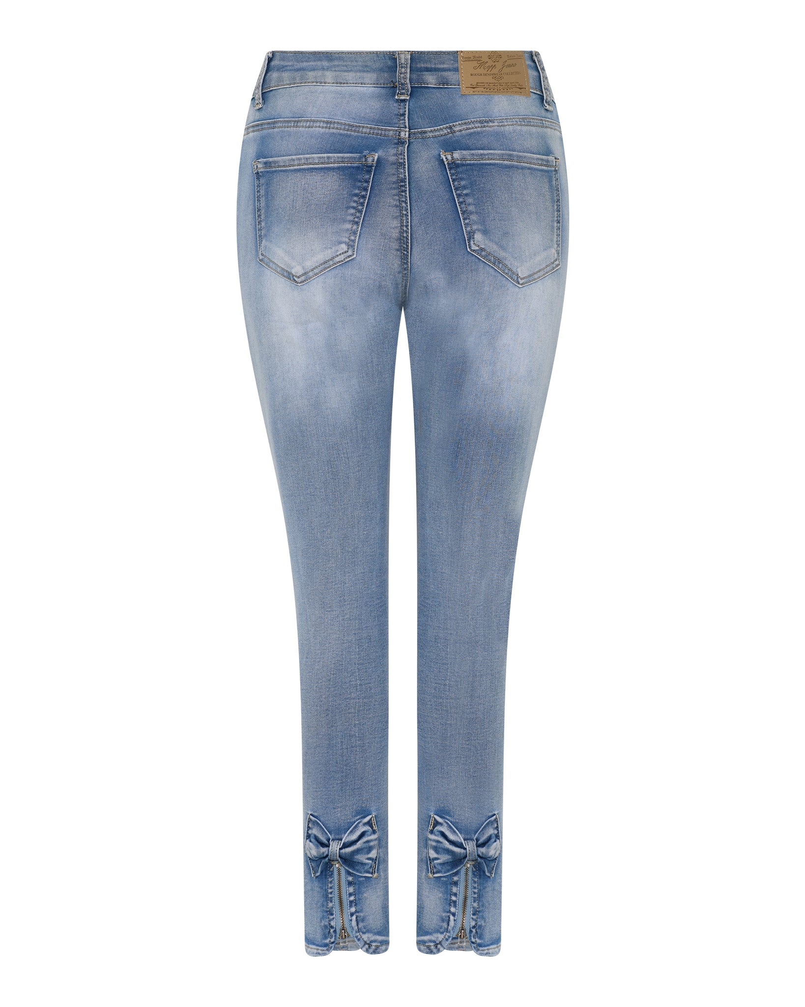 MAPP Bow Denim Jeans DENIM/TWILL 909699 LT. BLUE USED