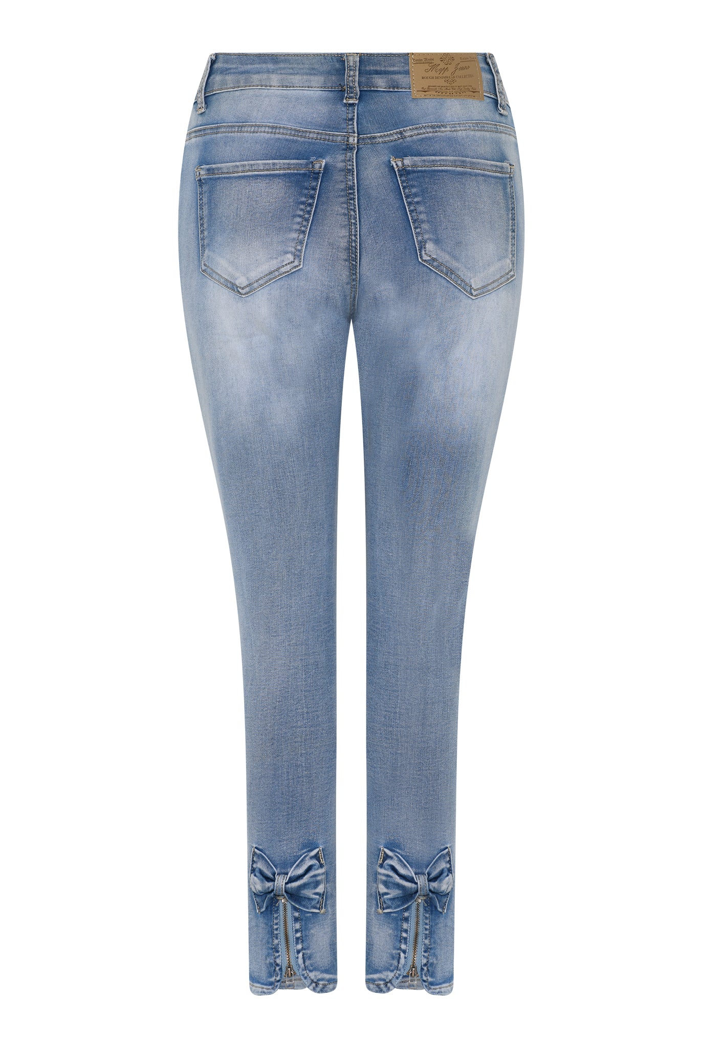 MAPP Bow Denim Jeans DENIM/TWILL 909699 LT. BLUE USED
