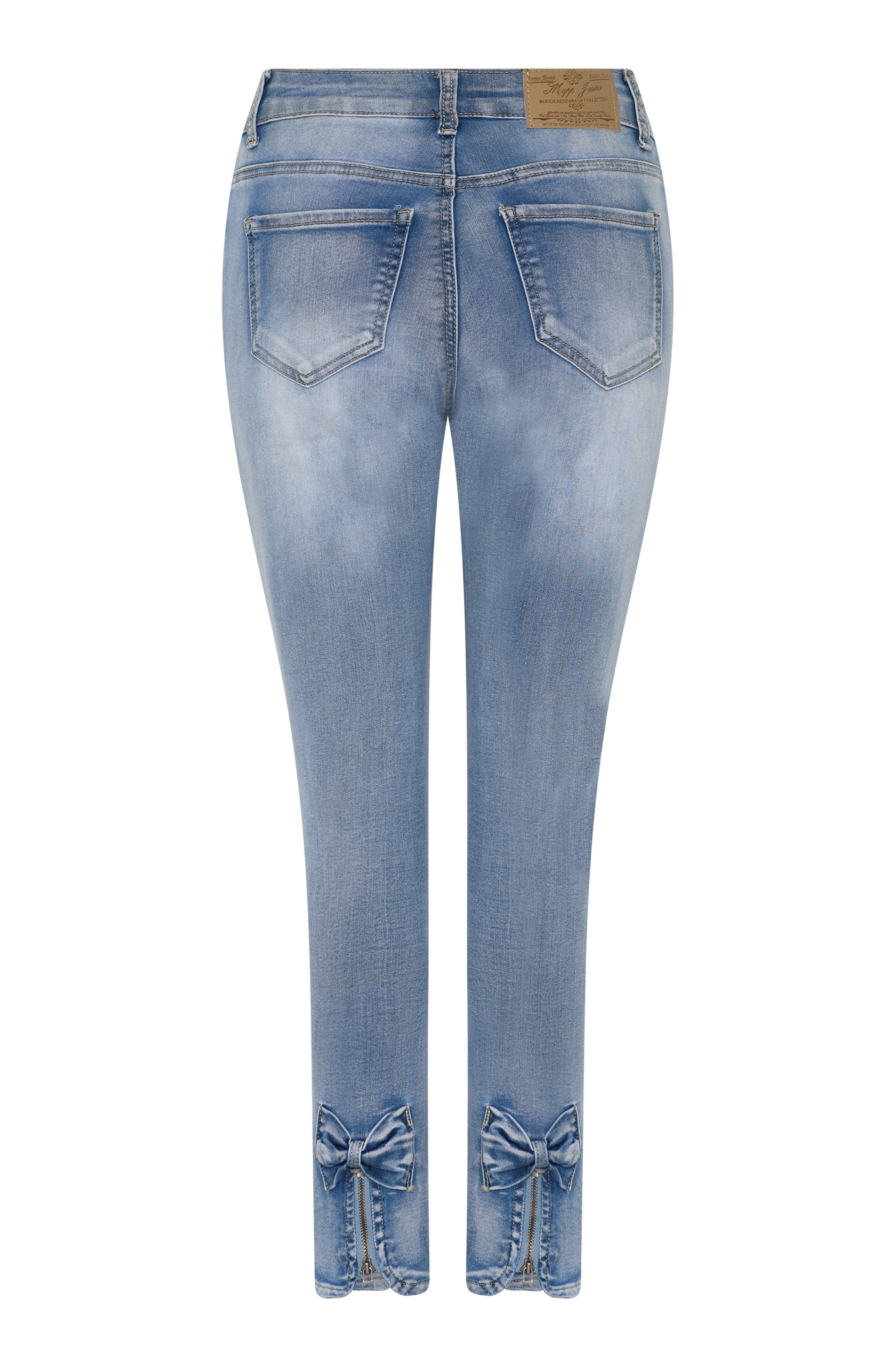 MAPP Bow Denim Jeans DENIM/TWILL 909699 LT. BLUE USED