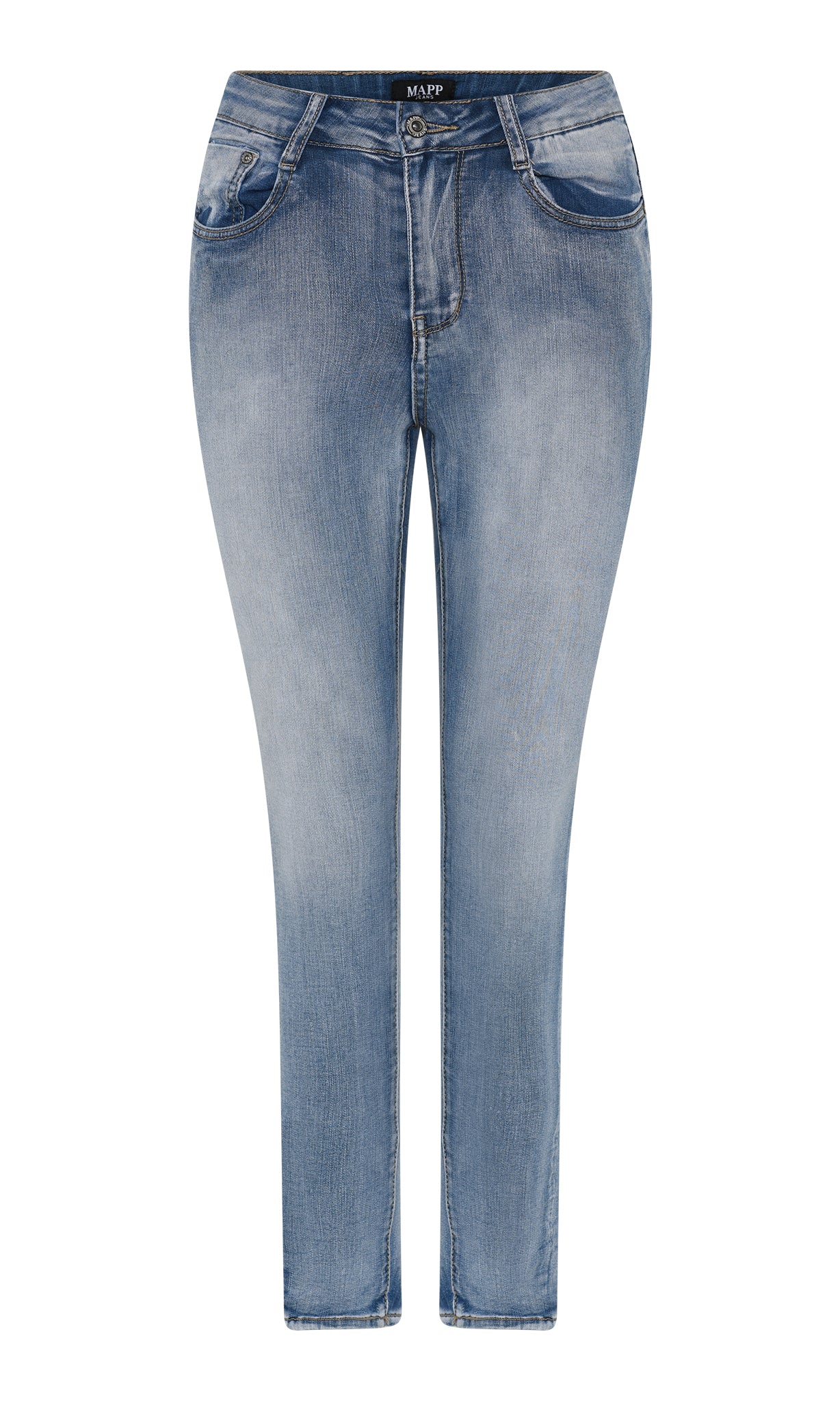 MAPP BOW DENIM JEANS DENIM/TWILL 9196 LIGHT BLUE USED