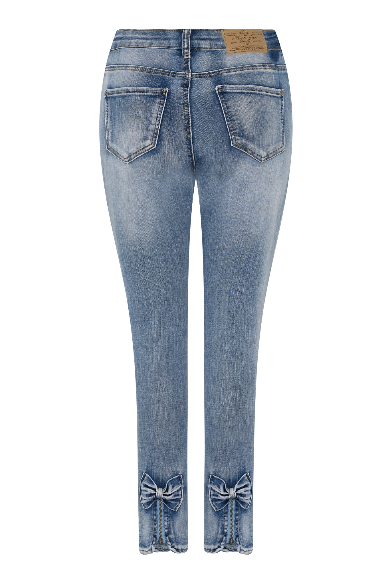 MAPP Bow Denim Jeans DENIM/TWILL 9196 LIGHT BLUE USED