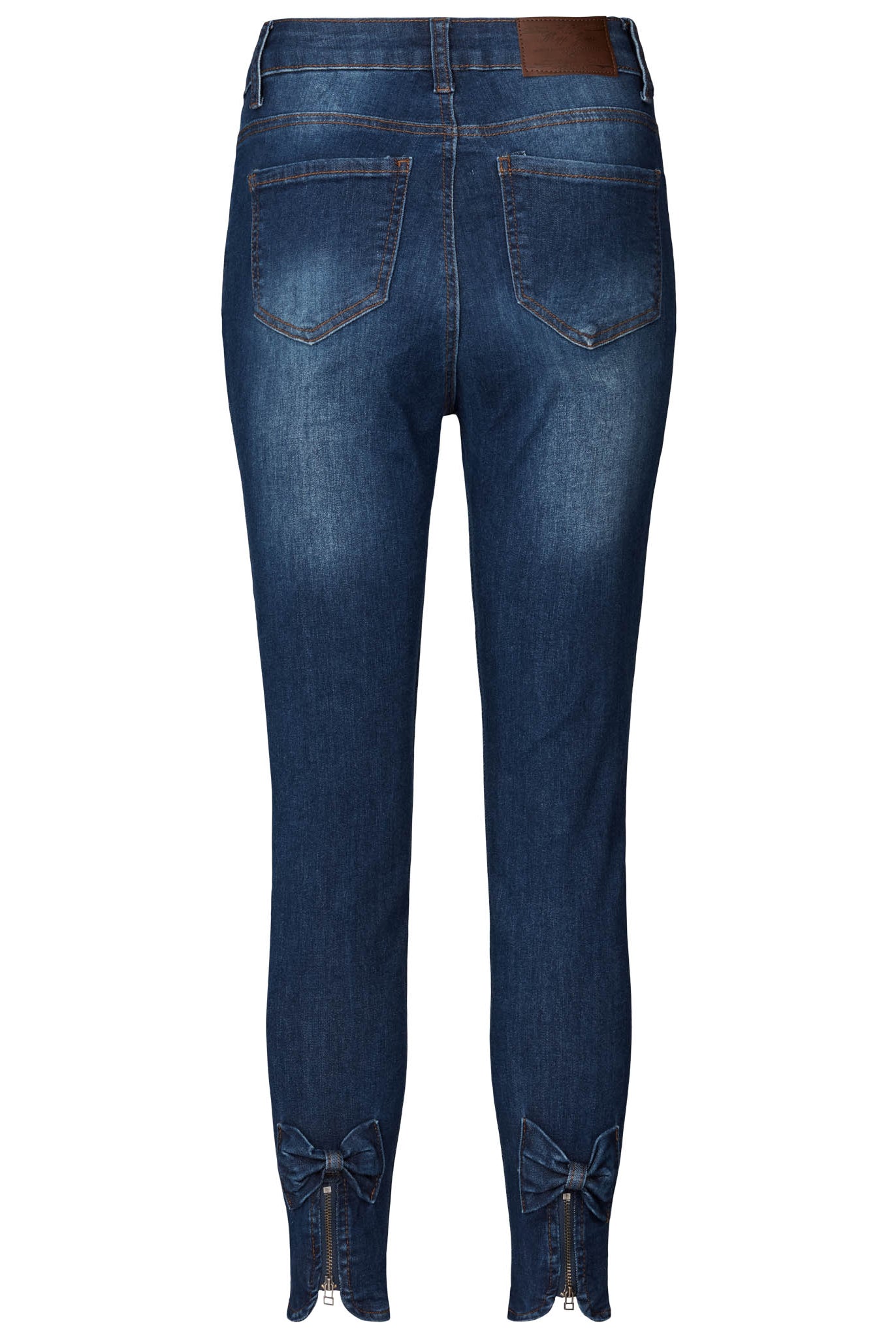 MAPP BOW DENIM JEANS DENIM/TWILL 9696 BLUE DENIM USED