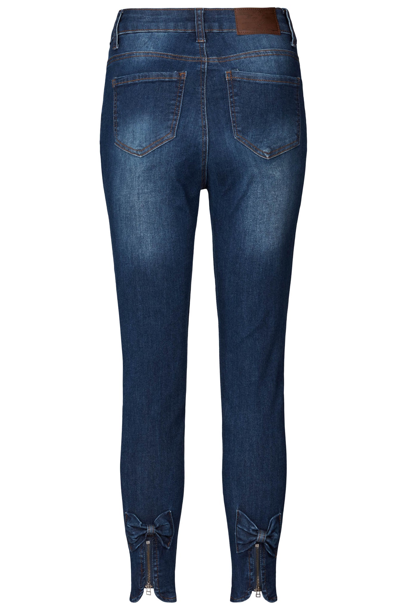 MAPP BOW DENIM JEANS DENIM/TWILL 9696 BLUE DENIM USED