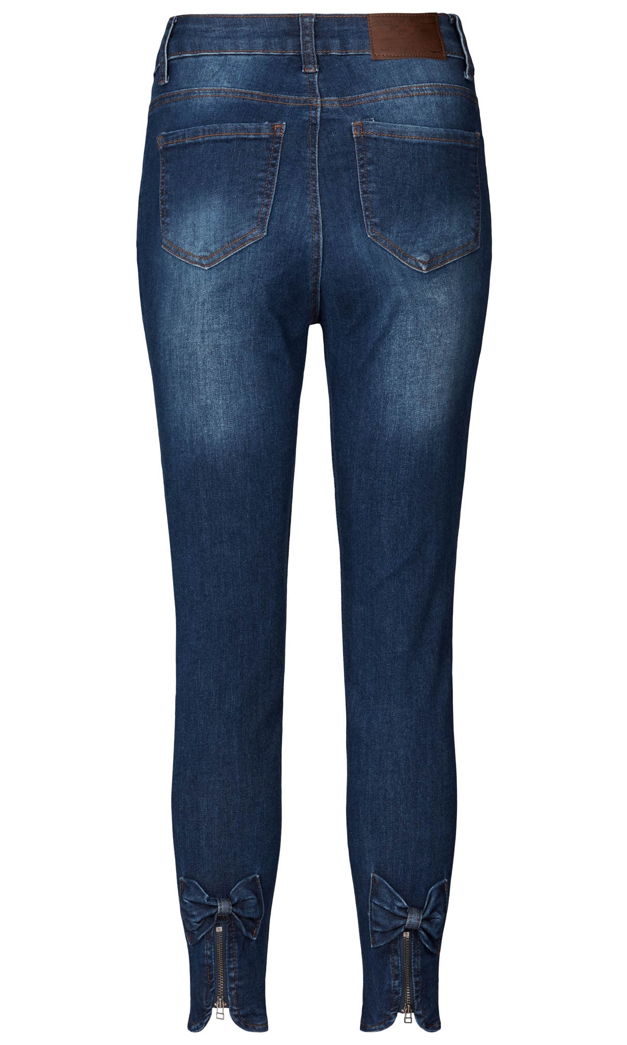 MAPP BOW DENIM JEANS DENIM/TWILL 9696 BLUE DENIM USED