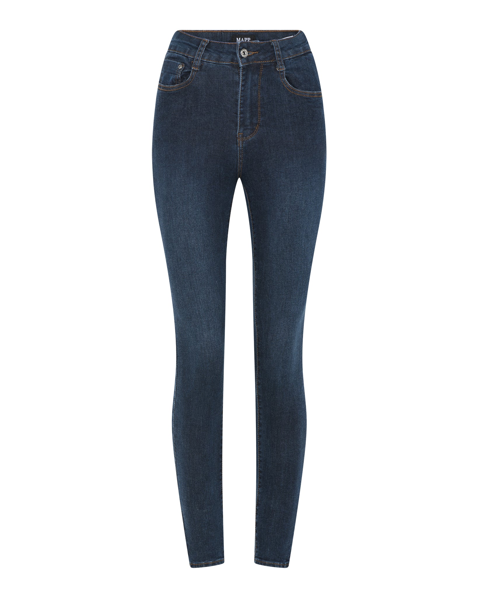 MAPP Bow Denim Jeans DENIM/TWILL 989699 HI-TECH USED DARK BLUE