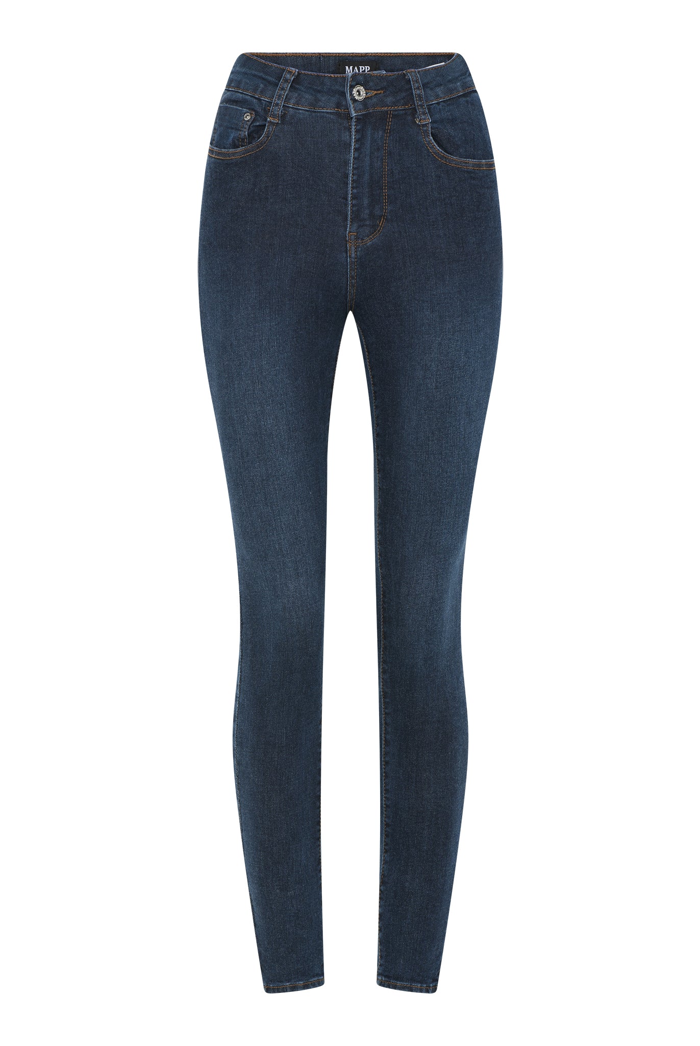 MAPP BOW DENIM JEANS DENIM/TWILL 989699 HI-TECH USED DARK BLUE