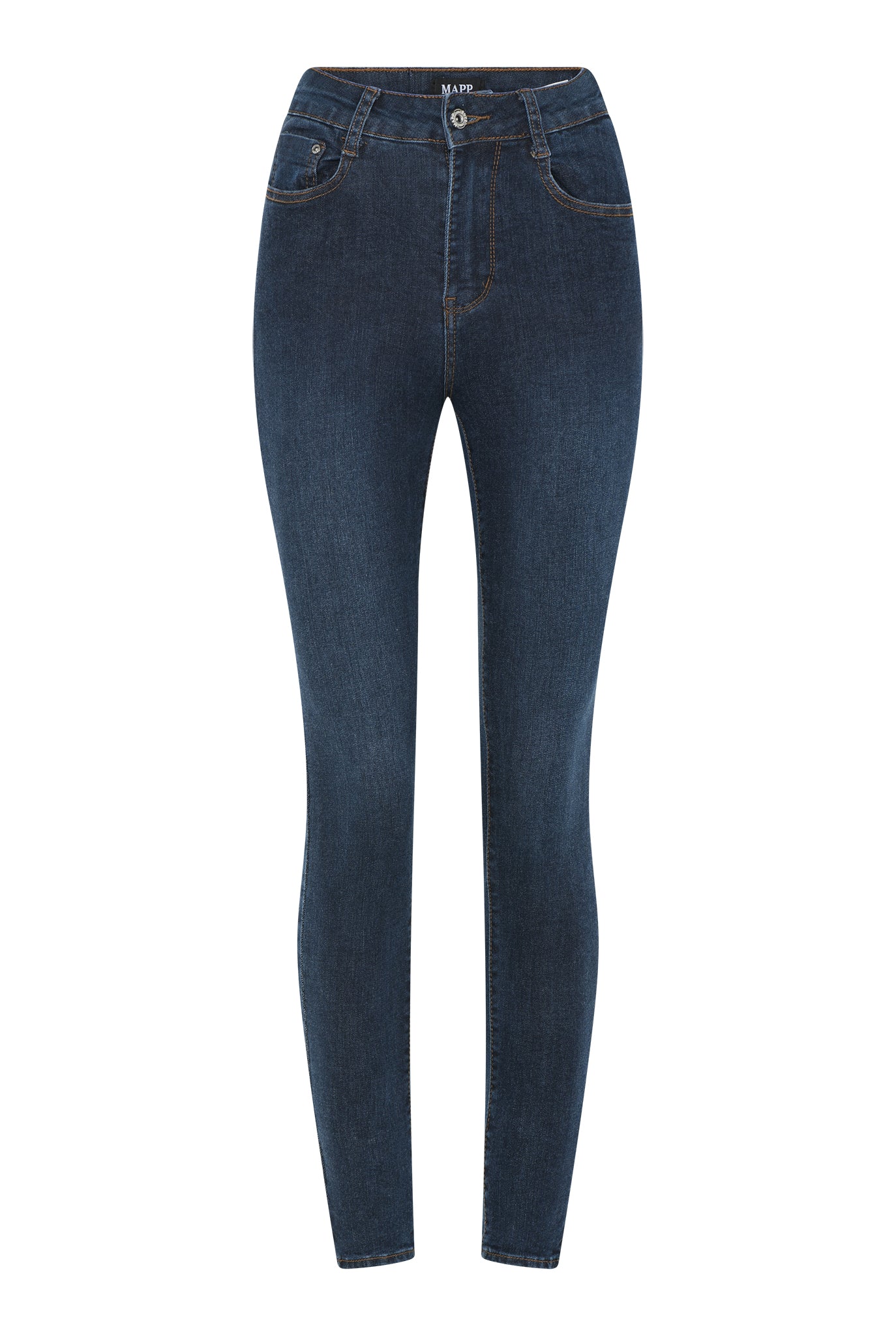 MAPP Bow Denim Jeans DENIM/TWILL 989699 HI-TECH USED DARK BLUE