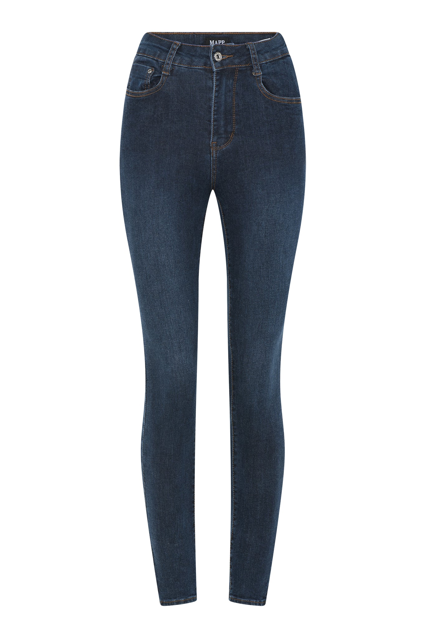 MAPP BOW DENIM JEANS DENIM/TWILL 989699 HI-TECH USED DARK BLUE