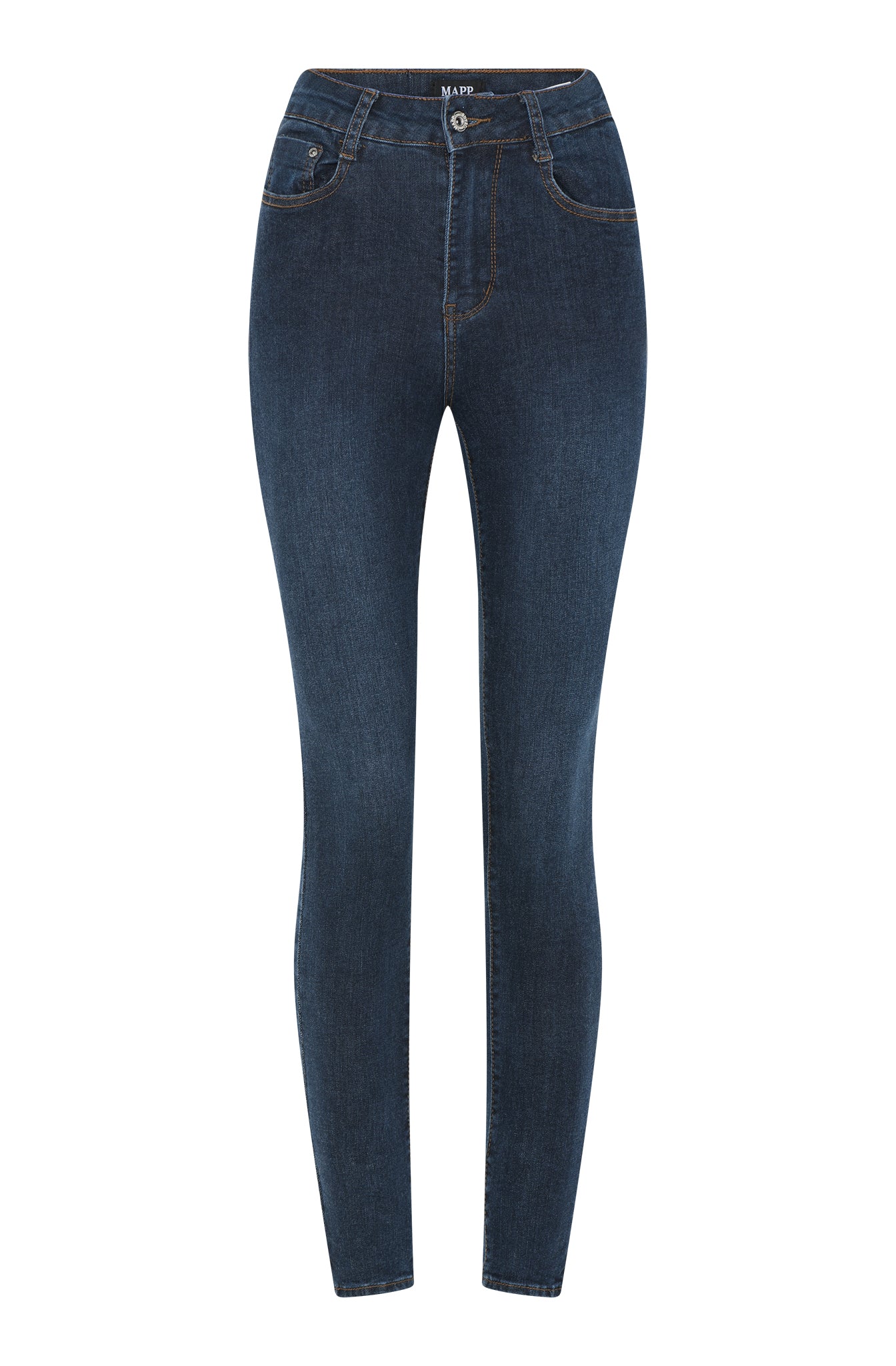 MAPP Bow Denim Jeans DENIM/TWILL 989699 HI-TECH USED DARK BLUE