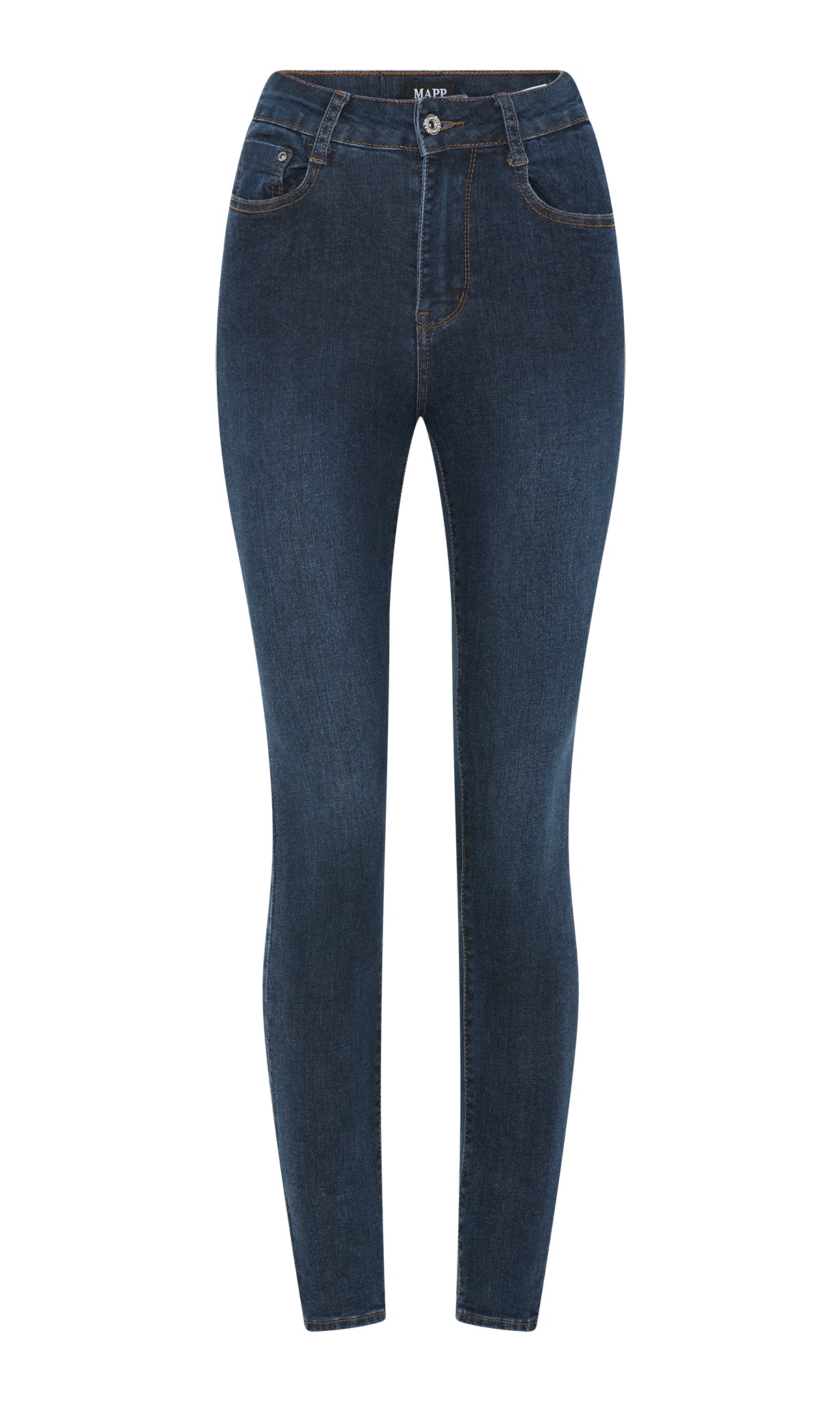 MAPP BOW DENIM JEANS DENIM/TWILL 989699 HI-TECH USED DARK BLUE