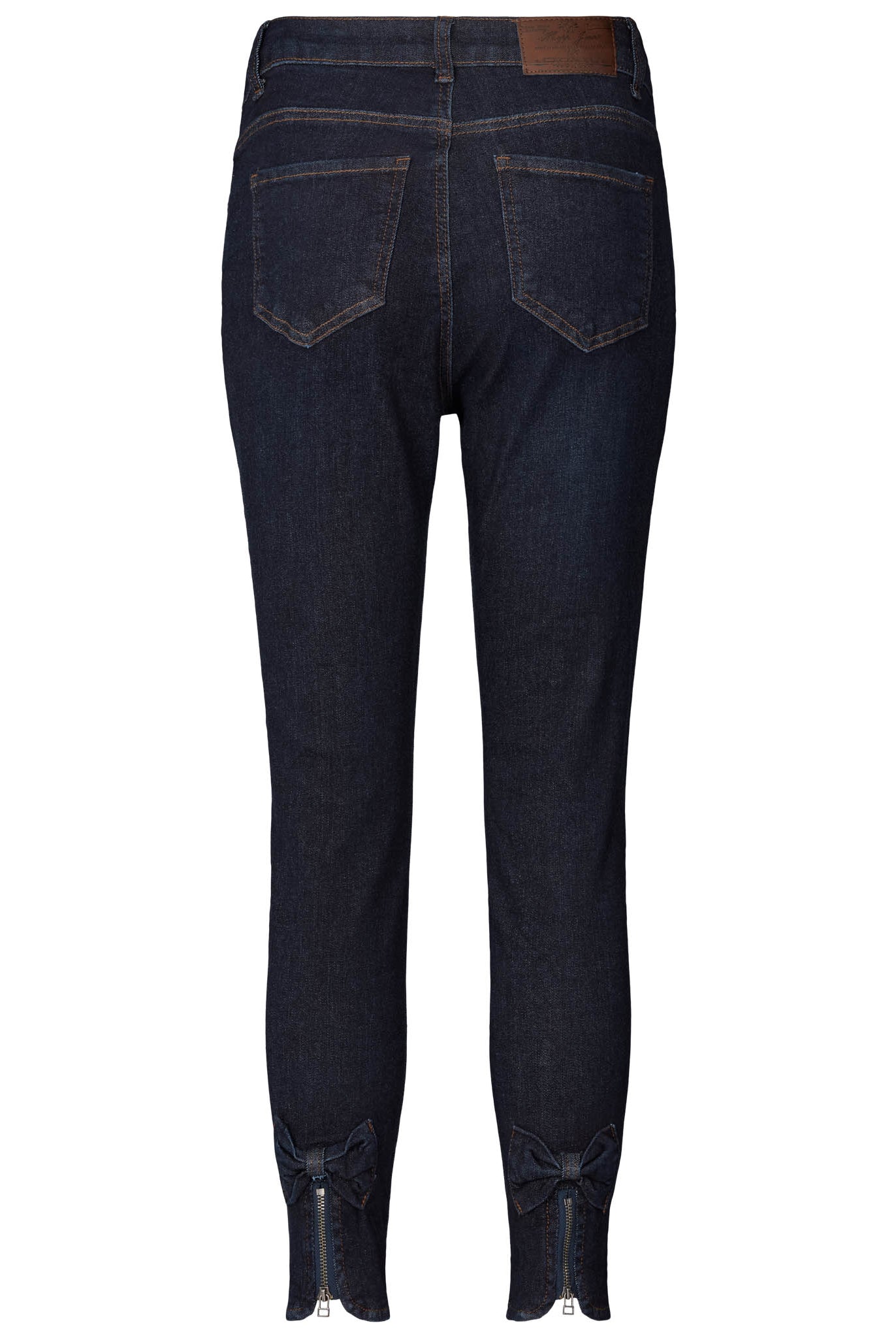 MAPP BOW DENIM JEANS DENIM/TWILL 98 DARK BLUE