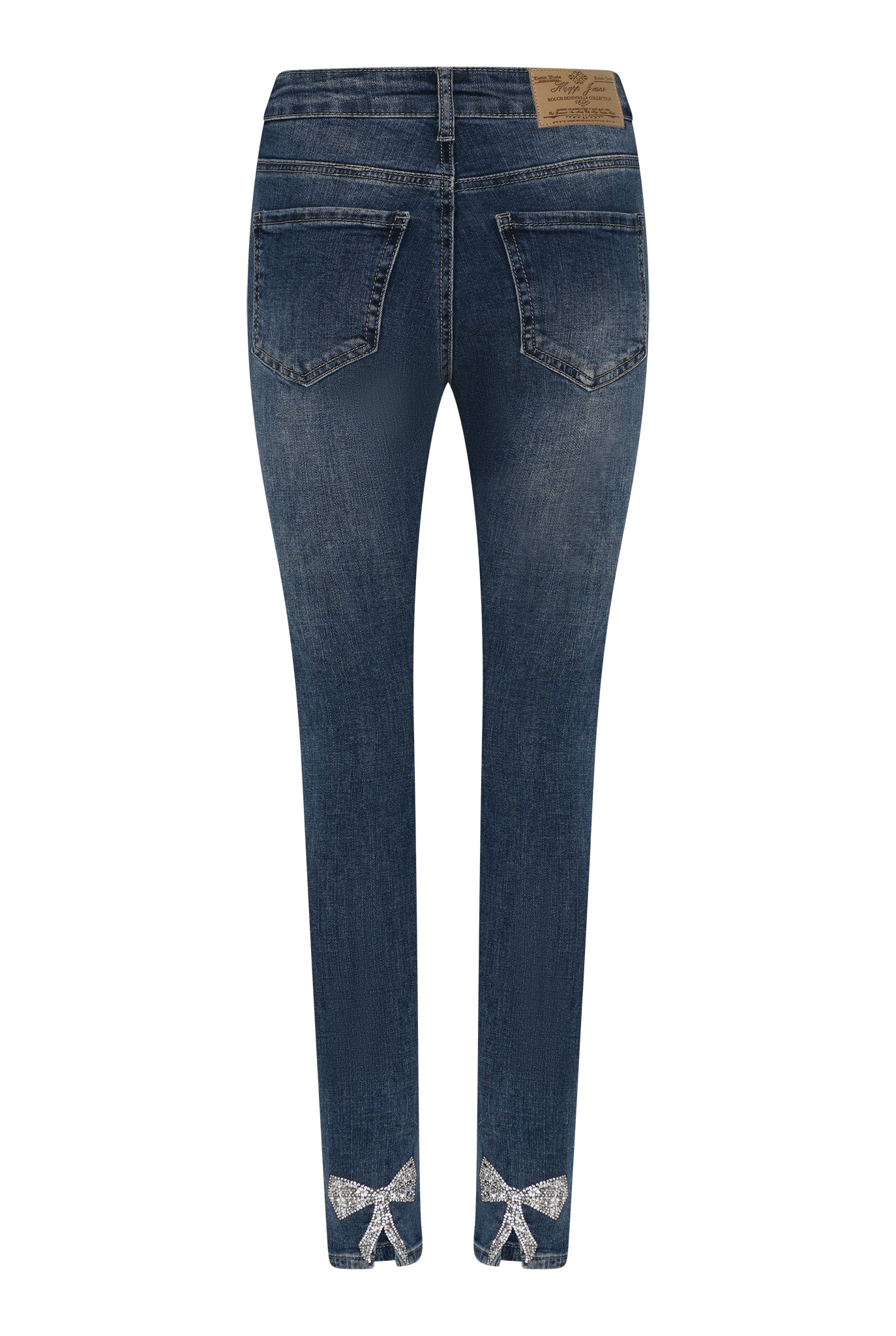 MAPP BOW DIAMOND DENIM JEANS DENIM/TWILL 939699 CLASSIC BLUE USED