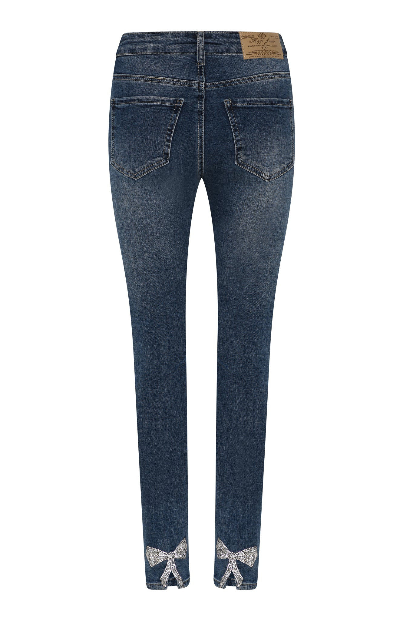 MAPP BOW DIAMOND DENIM JEANS DENIM/TWILL 939699 CLASSIC BLUE USED