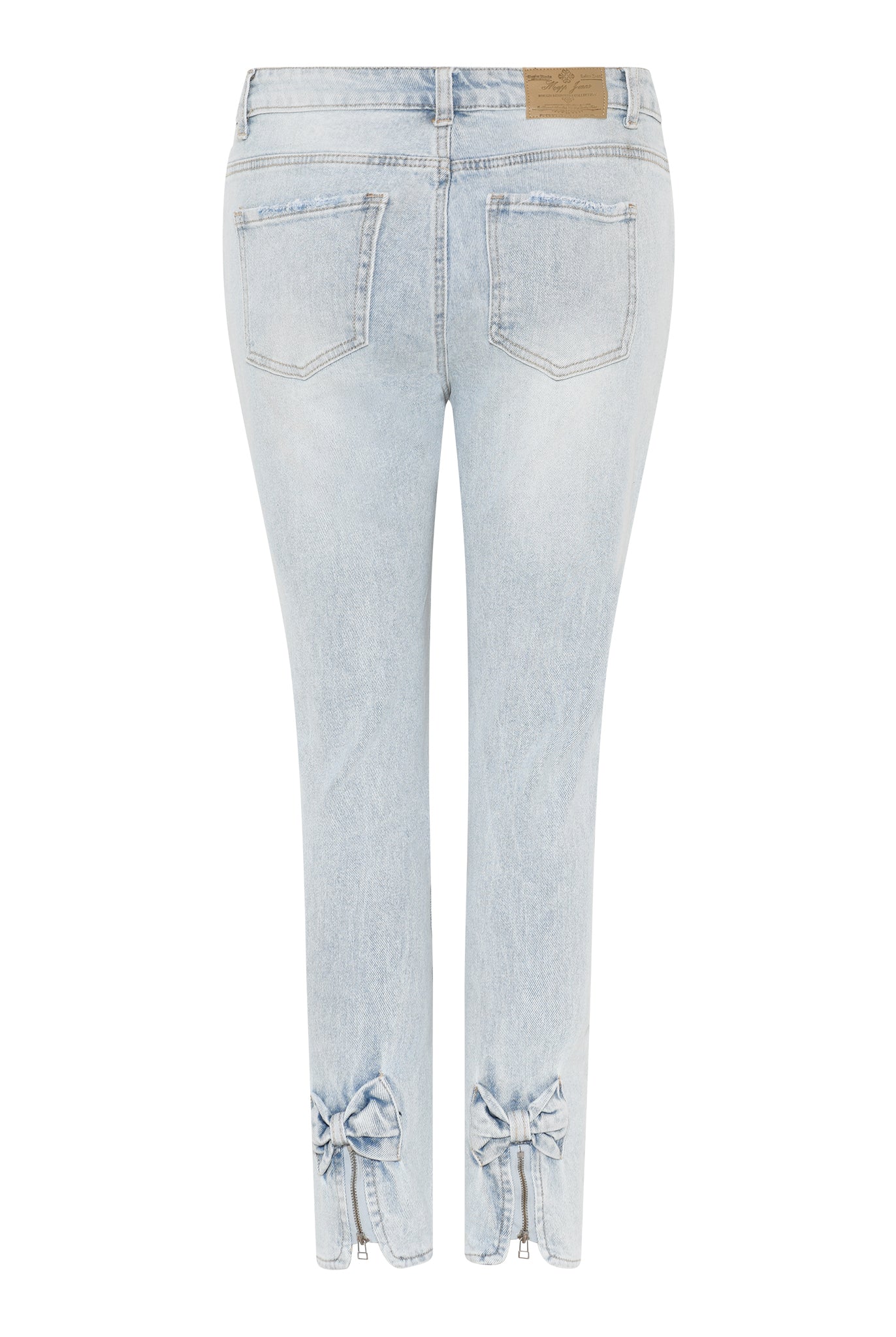 MAPP BOW JEANS VINTAGE DENIM/TWILL 889699 LT. BLUE USED