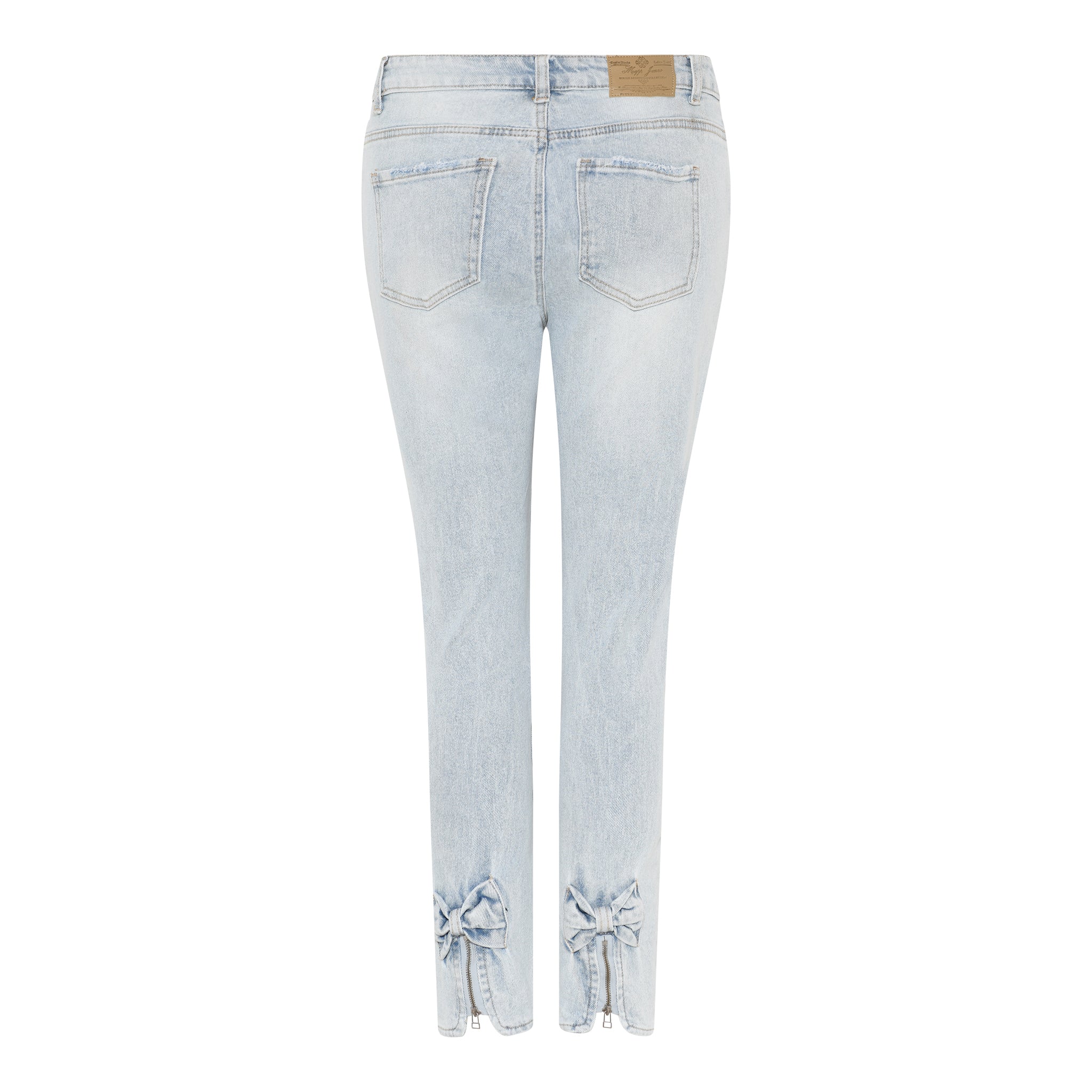 MAPP BOW JEANS VINTAGE DENIM/TWILL 889699 LT. BLUE USED