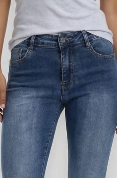 MAPP Bow Pearl Denim Jeans DENIM/TWILL 9396 DENIM USED