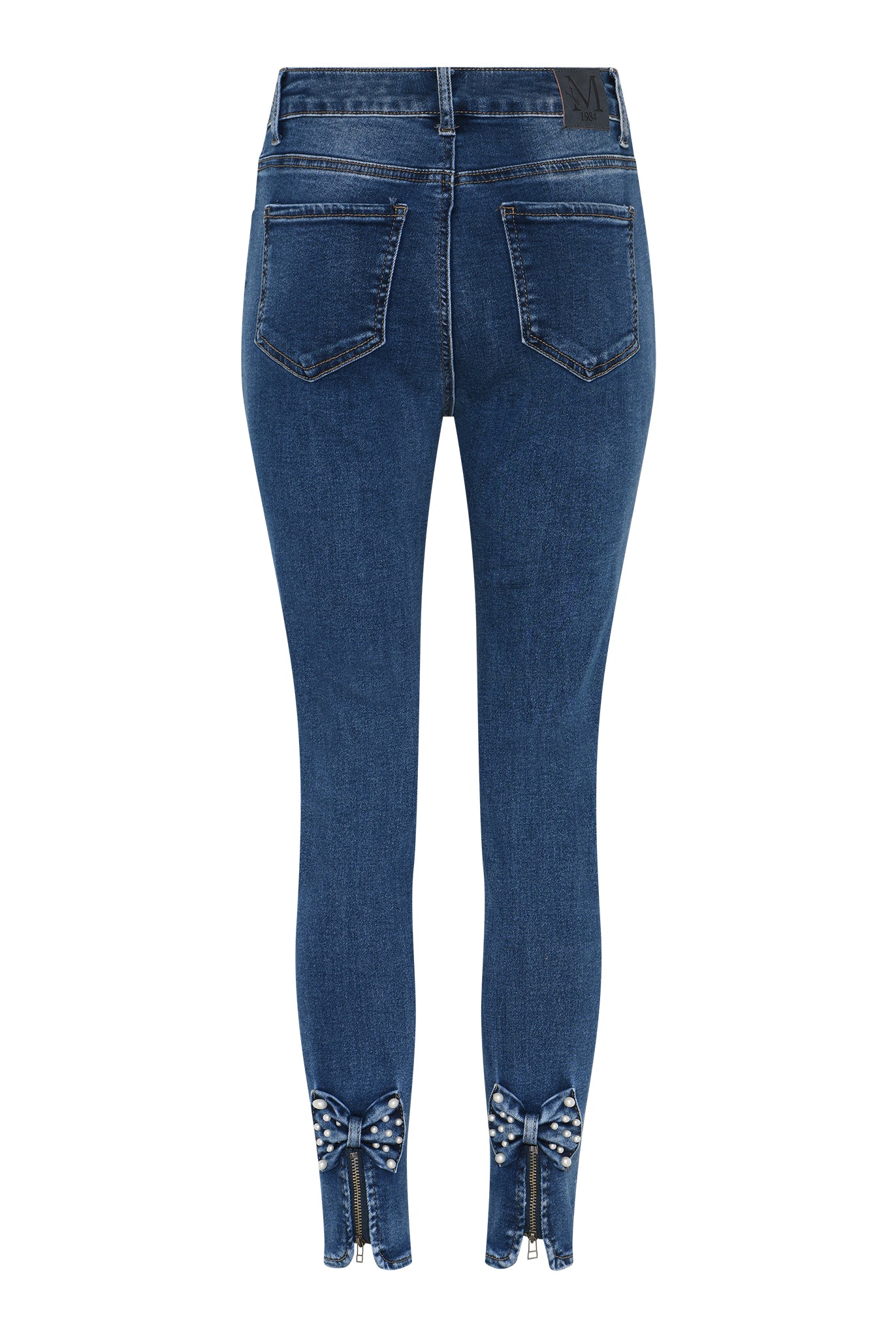 MAPP BOW PEARL DENIM JEANS DENIM/TWILL 9396 DENIM USED