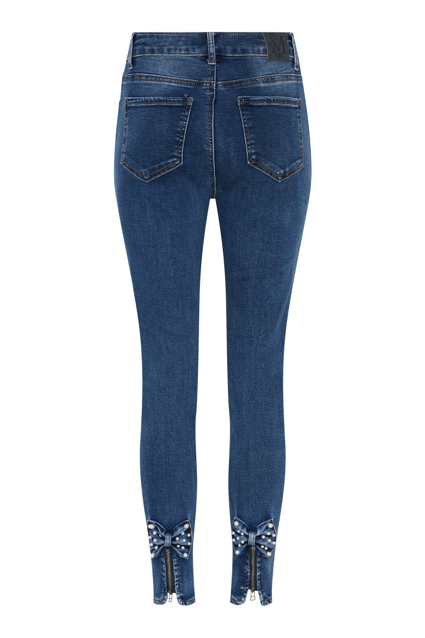 MAPP Bow Pearl Denim Jeans DENIM/TWILL 9396 DENIM USED