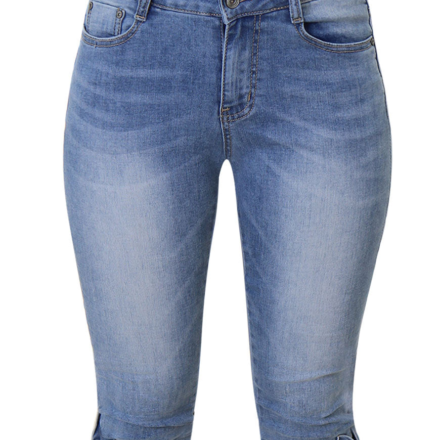 MAPP BOW PIRATE DENIM PANTS 3/4 909699 LT. BLUE USED