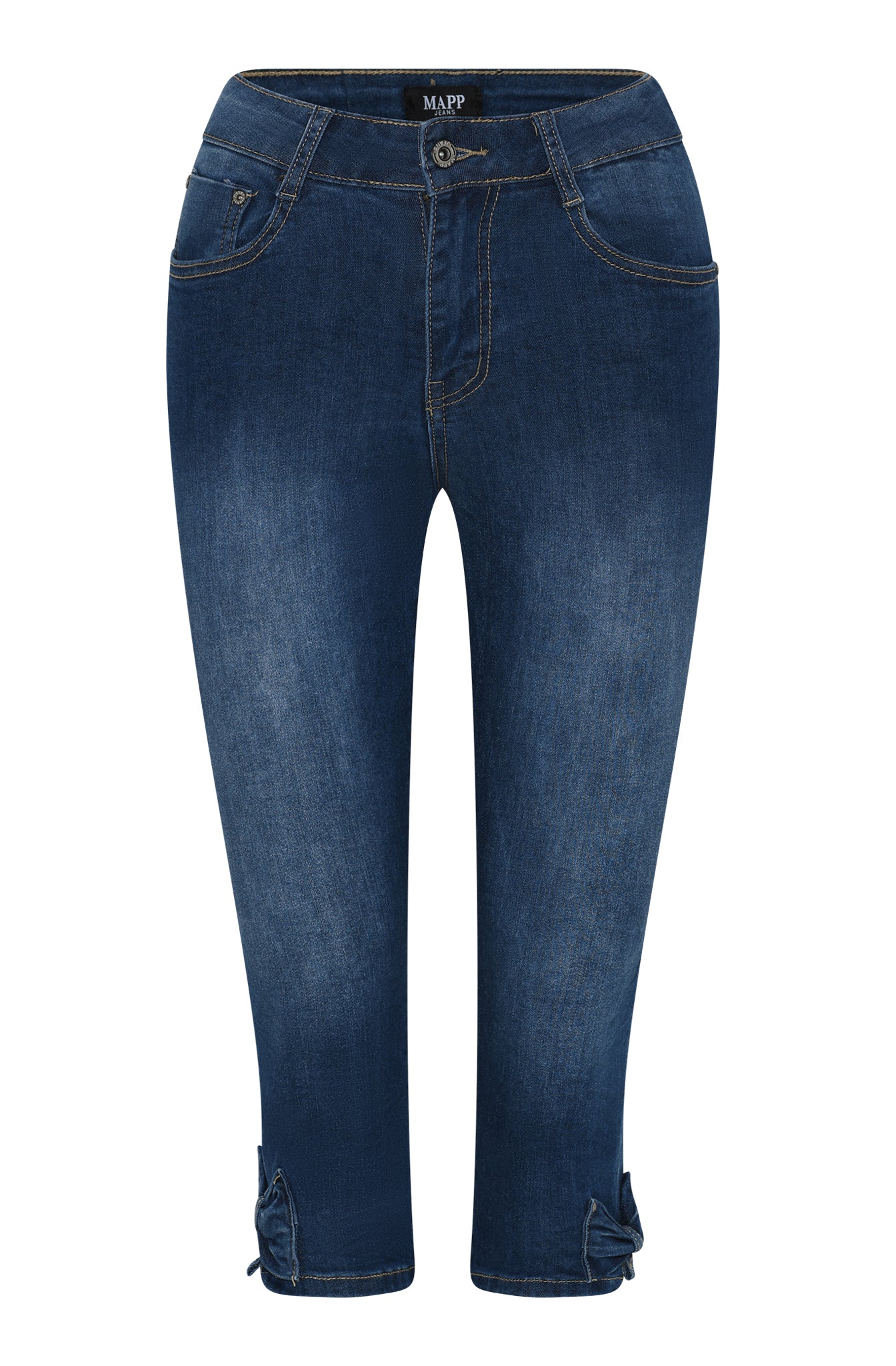 MAPP BOW DENIM PIRAT PANTS 3/4 939699 CLASSIC BLUE USED