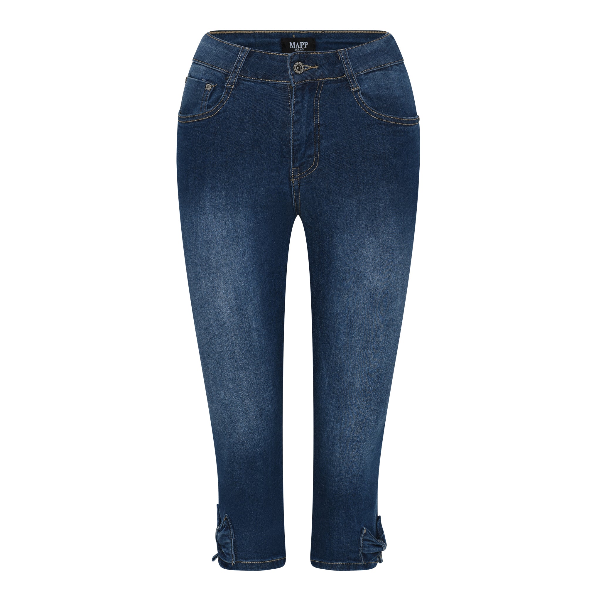 MAPP BOW PIRATE DENIM PANTS 3/4 939699 CLASSIC BLUE USED