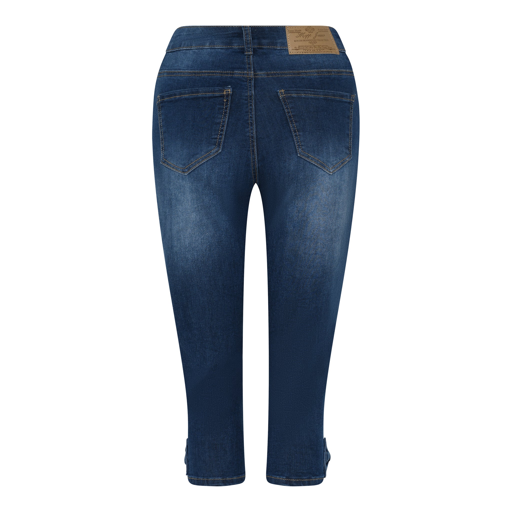 MAPP BOW PIRATE DENIM PANTS 3/4 939699 CLASSIC BLUE USED