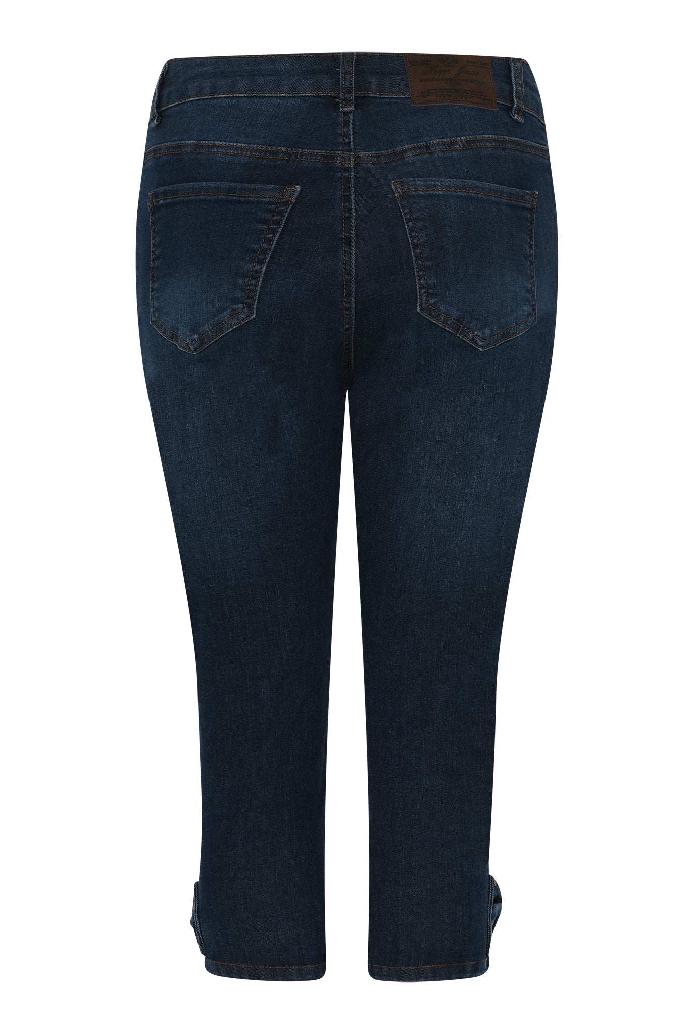 MAPP BOW PIRATE DENIM PANTS 3/4 969699 DARK BLUE USED