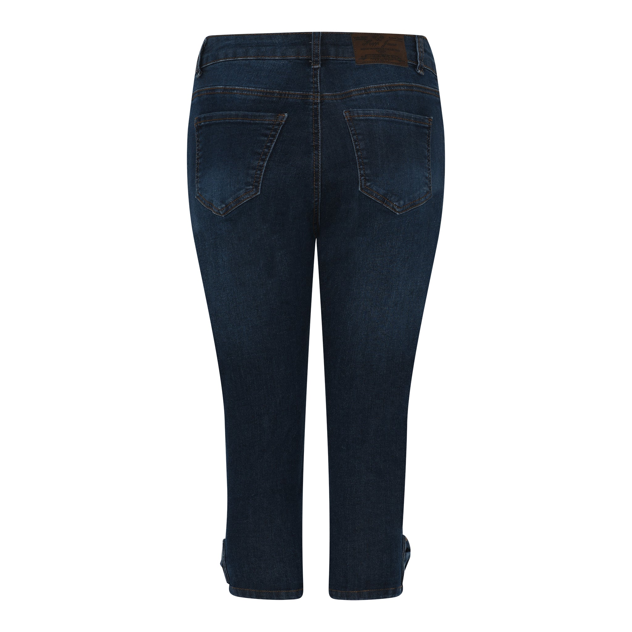 MAPP BOW PIRATE DENIM PANTS 3/4 969699 DARK BLUE USED