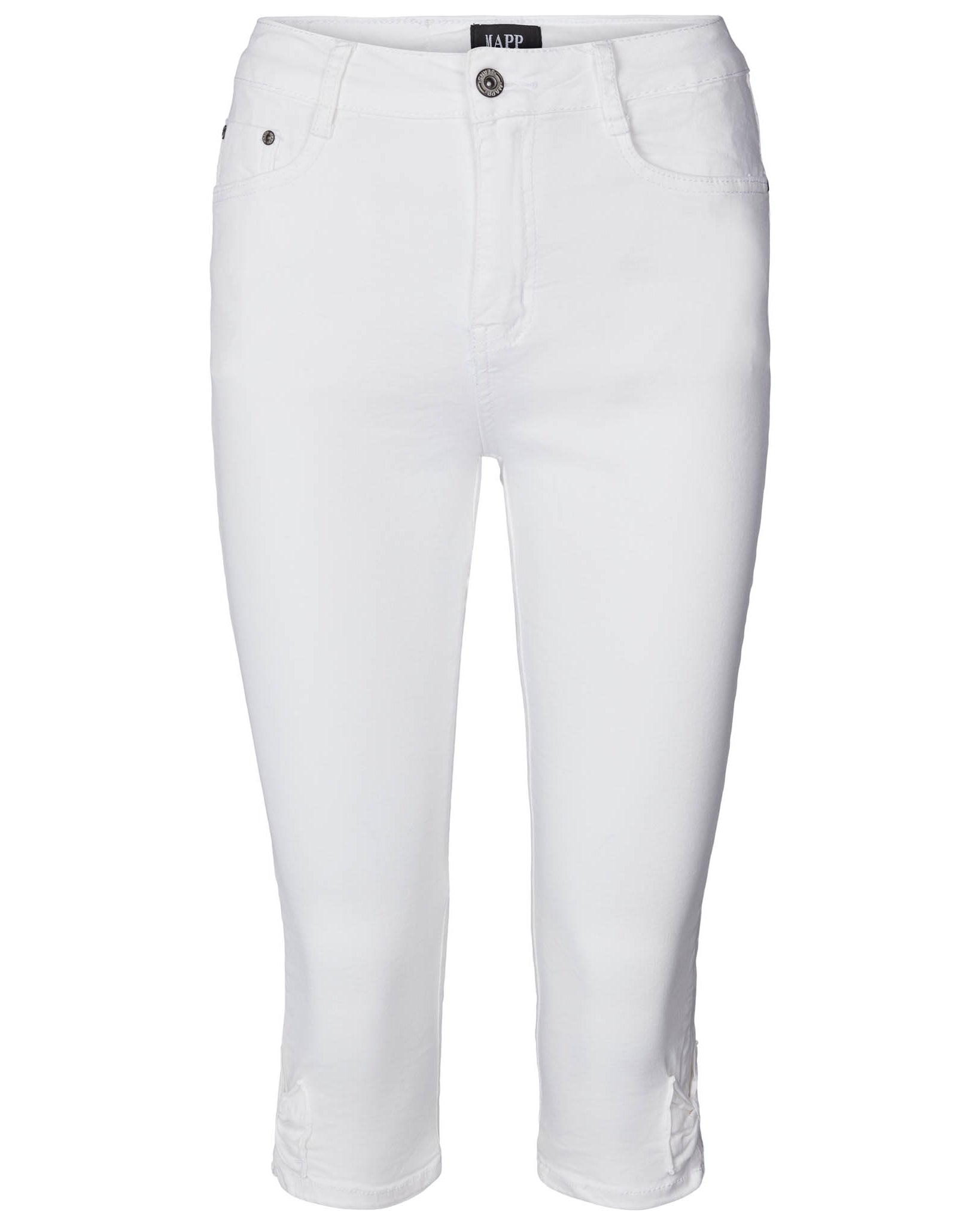 MAPP Bow Twill Pirate PANTS 3/4 10 WHITE
