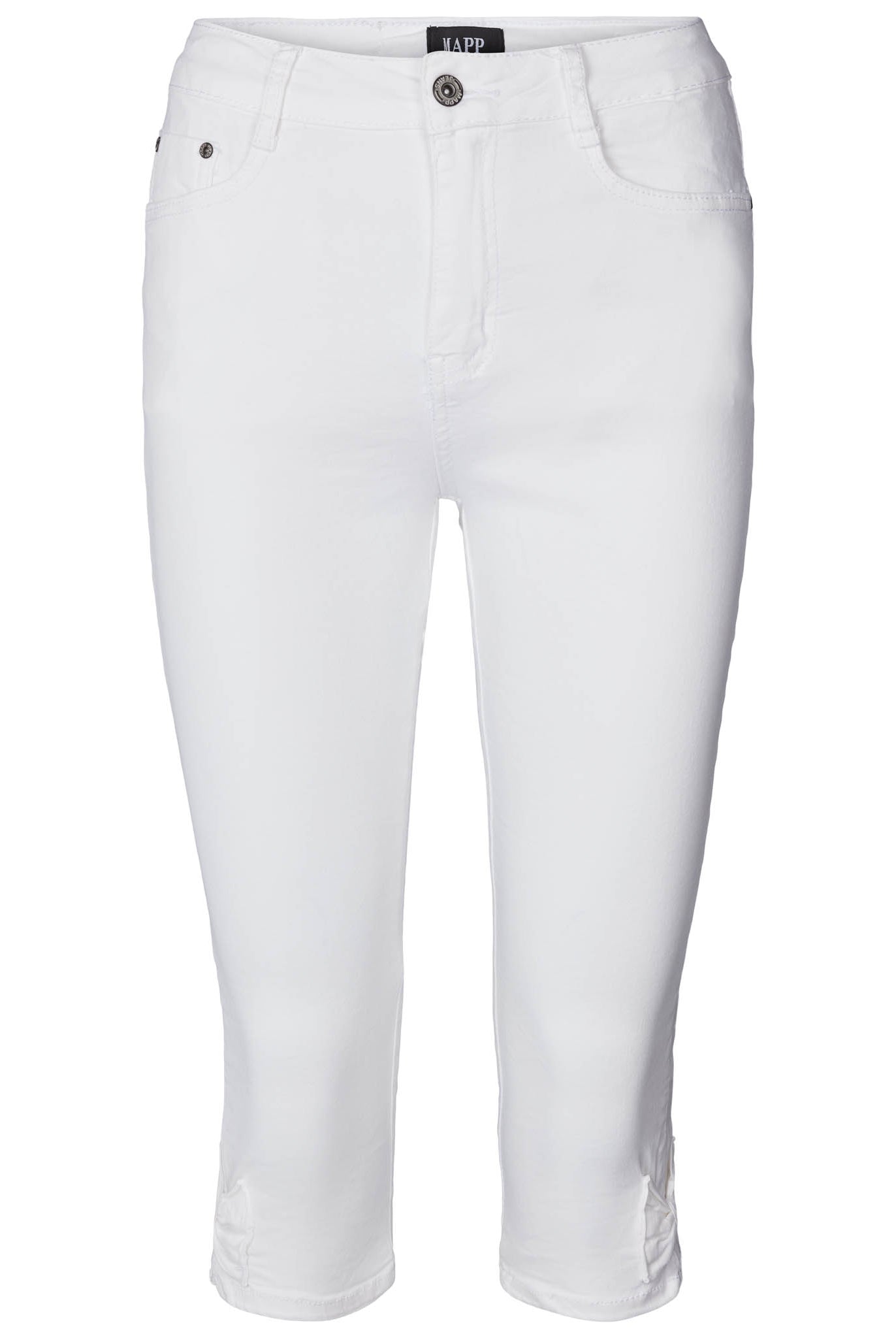 MAPP BOW PIRATE TWILL PANTS 3/4 10 WHITE