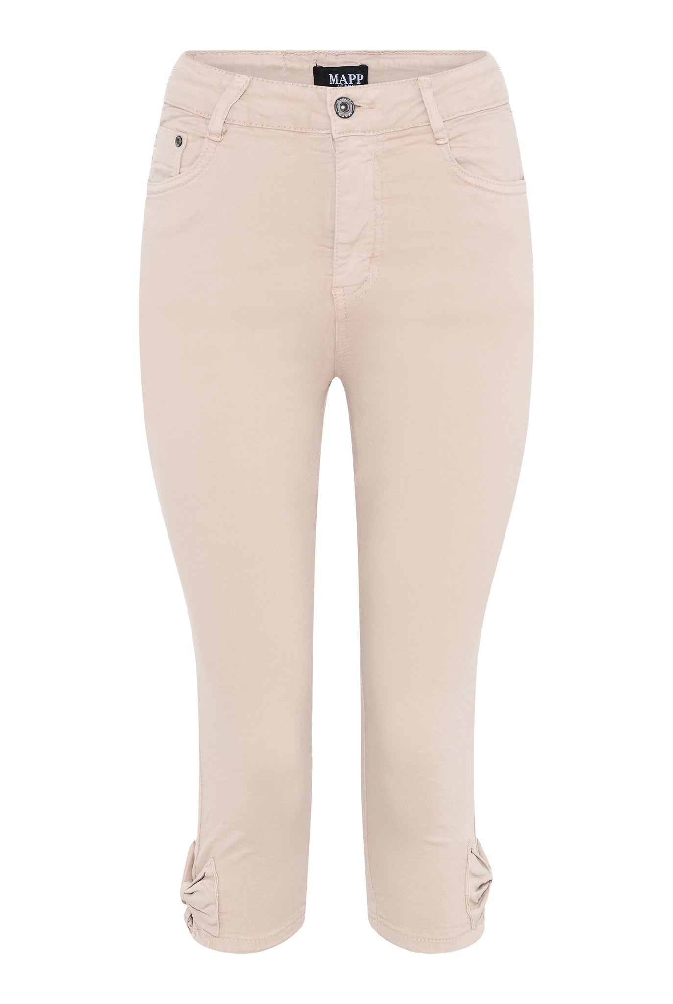 MAPP BOW TWILL PIRAT PANTS 3/4 27 SAND