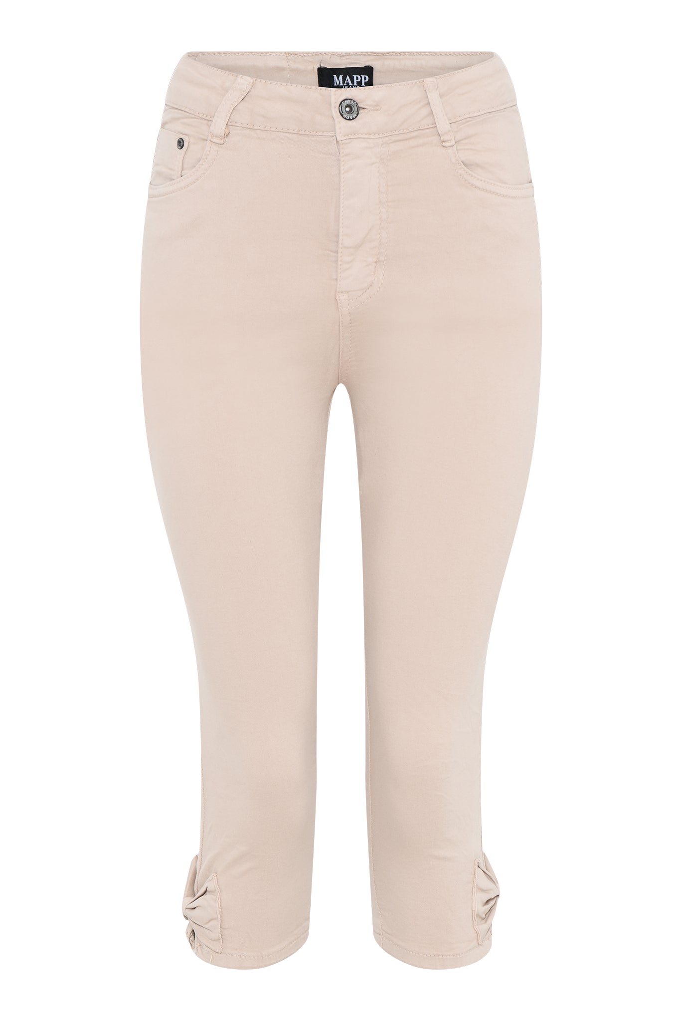 MAPP BOW TWILL PIRAT PANTS 3/4 27 SAND