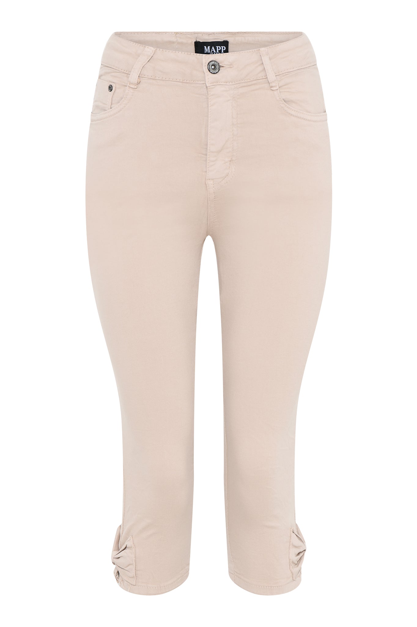 MAPP BOW TWILL PIRAT PANTS 3/4 27 SAND