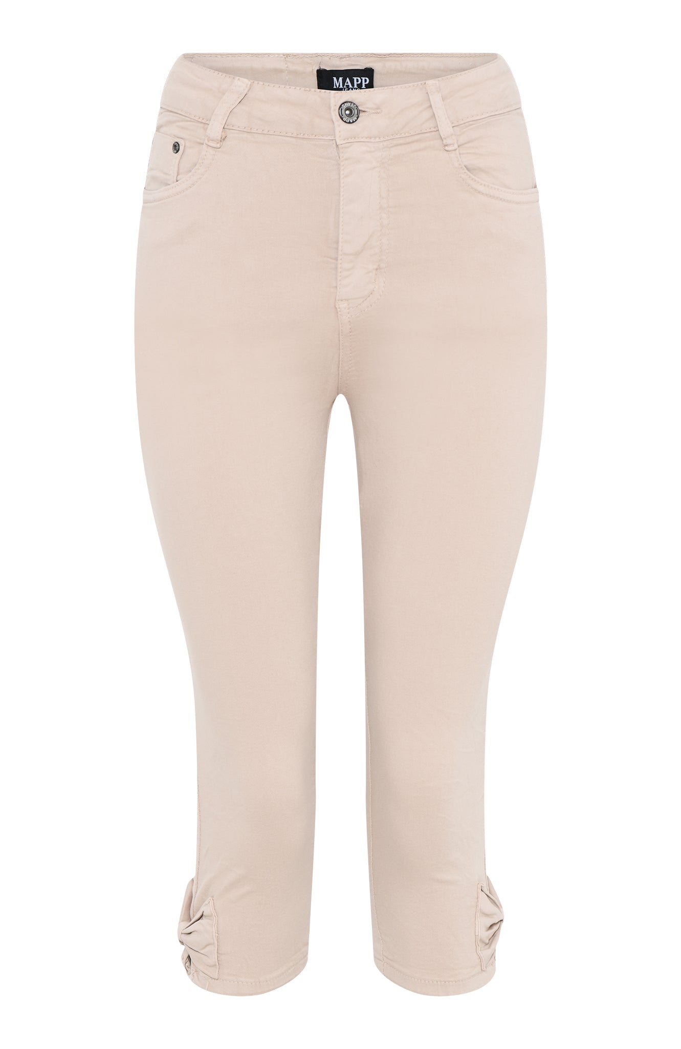 MAPP BOW TWILL PIRAT PANTS 3/4 27 SAND