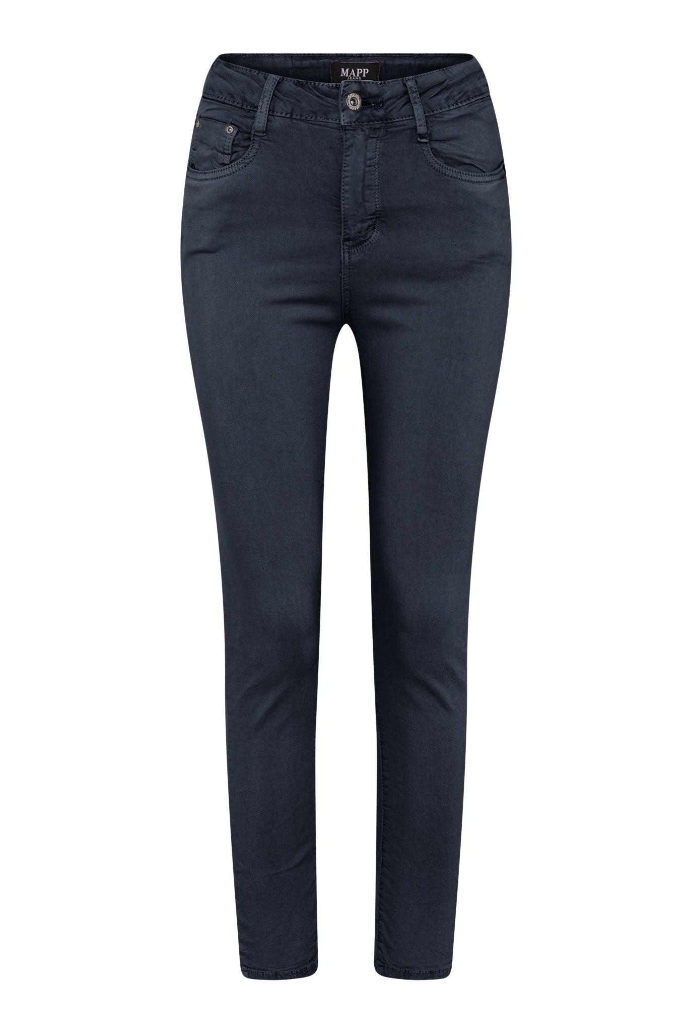 MAPP BOW TWILL JEANS DENIM/TWILL 104 NAVY