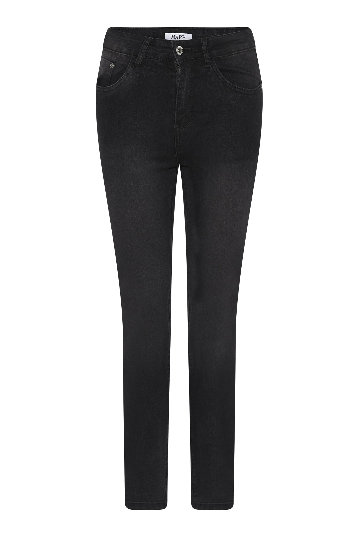 MAPP Bow Twill Jeans DENIM/TWILL 80 BLACK